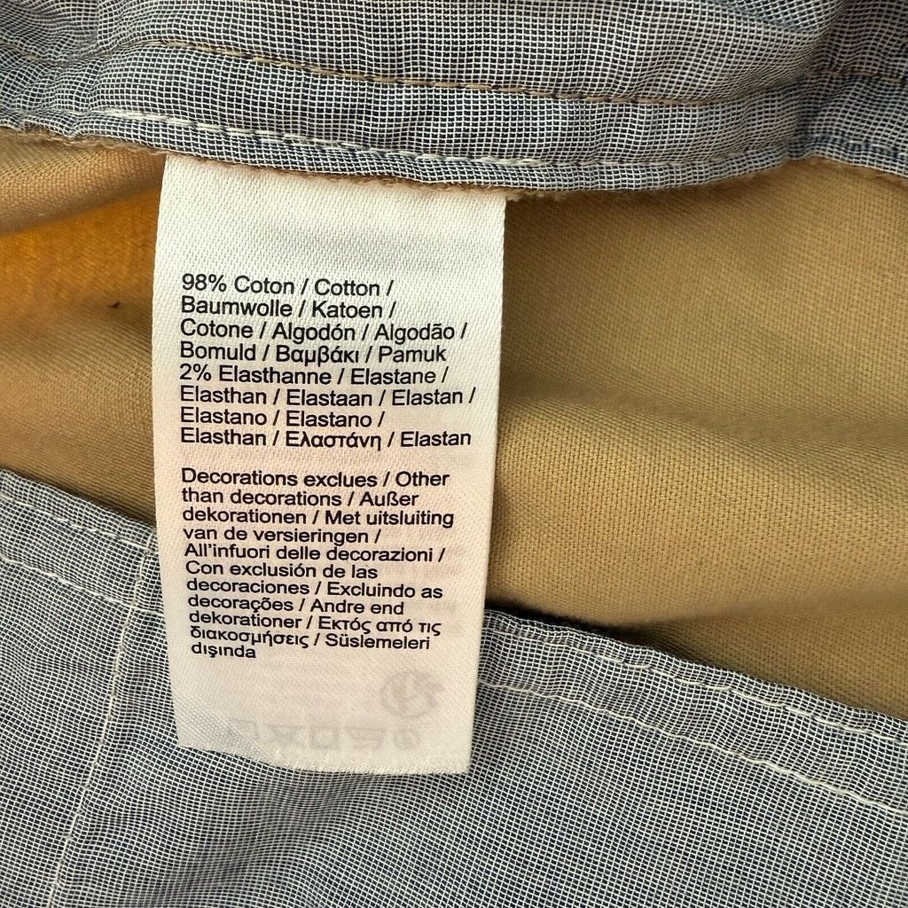 Lacoste Lacoste Shorts Mens 42 Tan Flat Front Chino Slim Fit Size US 42 / EU 58 - 9 Thumbnail