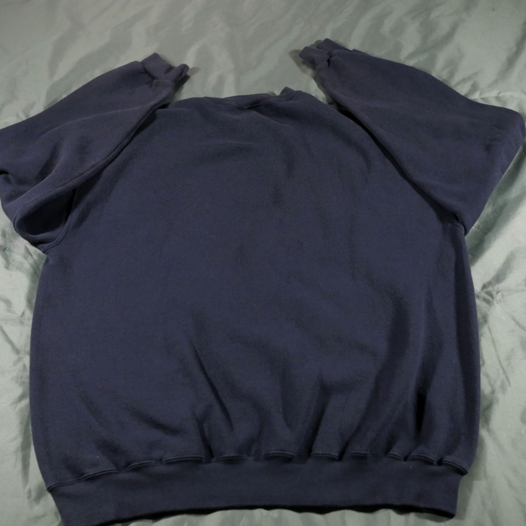 Lee VINTAGE Lee Sweatshirt Mens XL Crew Neck Blue Orange University Spell Out Size US XL / EU 56 / 4 - 4 Thumbnail