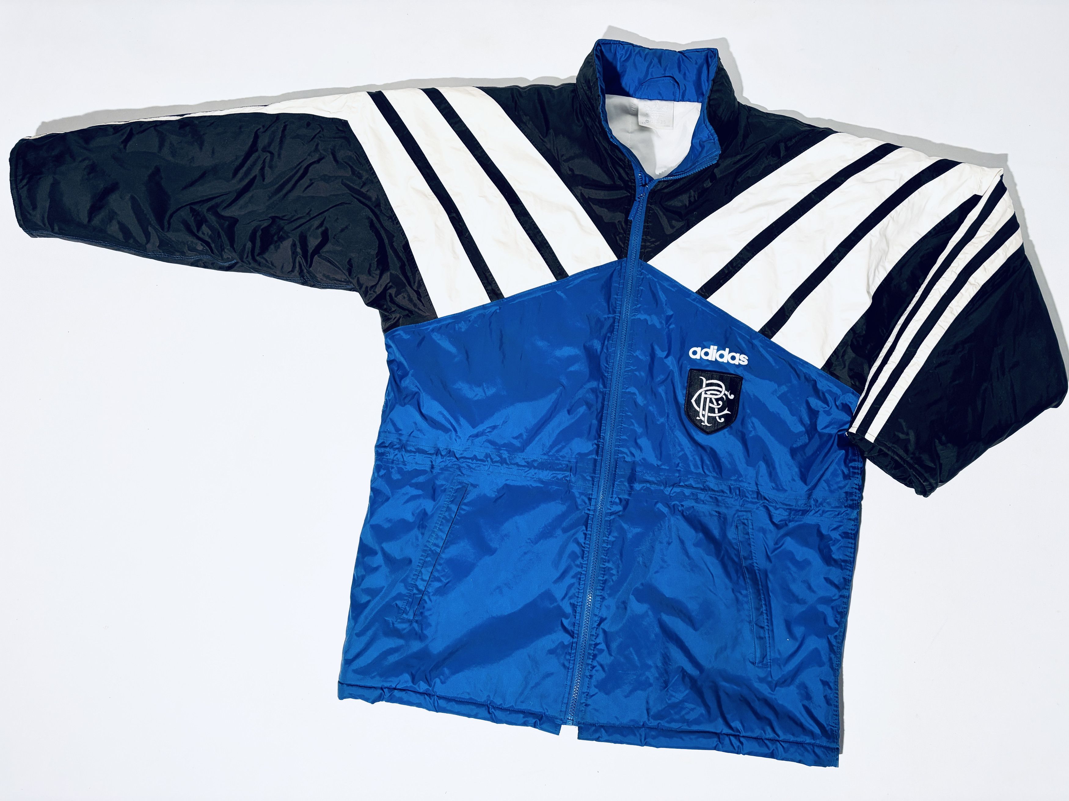 Adidas Rangers Manager´s Bench Coat 1995 / 1996 Size US XL / EU 56 / 4 - 7 Thumbnail