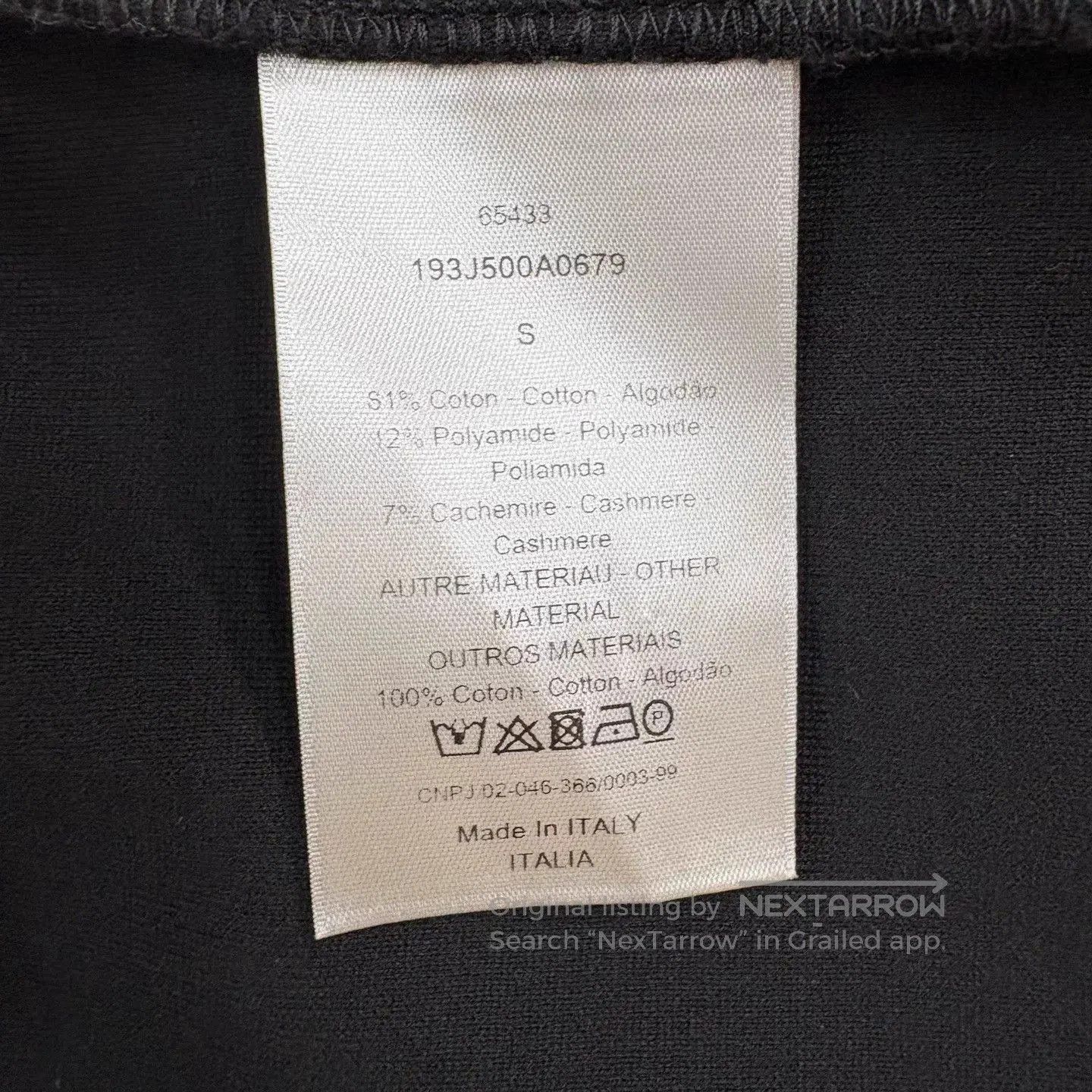 Dior Black Long-Sleeve Button-Up Shirt with Chest Pockets. Size US S / EU 44-46 / 1 - 4 Thumbnail