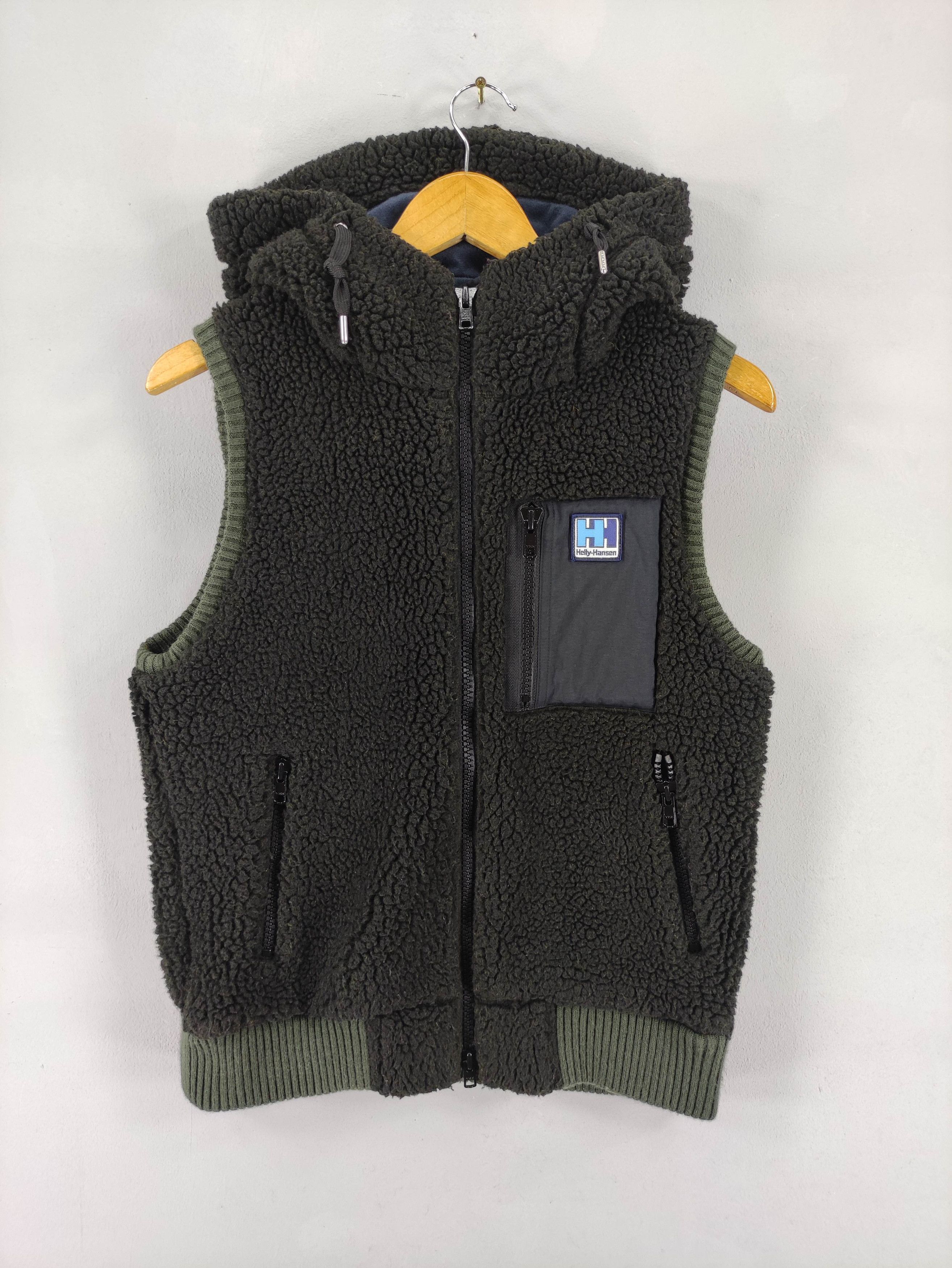 Helly Hansen Vintage Helly Hansen Sherpa Vest Hoodie Zipper Size US S / EU 44-46 / 1 - 1 Thumbnail