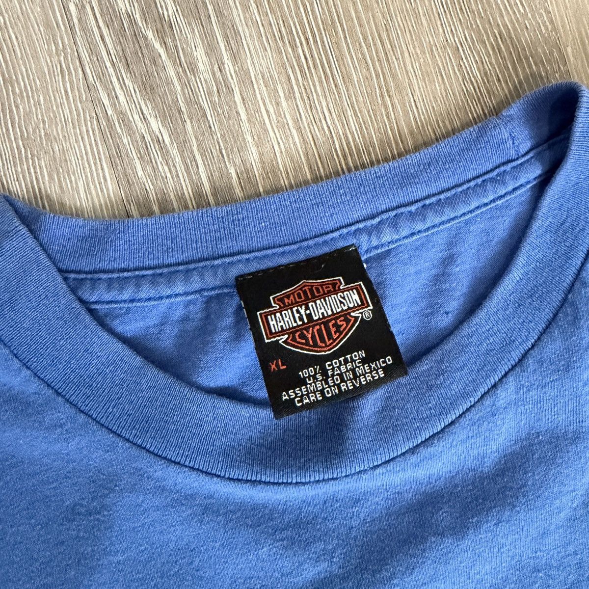 Vintage Vintage Harley Davidson Flame Sleeve Logo Long-Sleeve Tee Size US XL / EU 56 / 4 - 6 Thumbnail