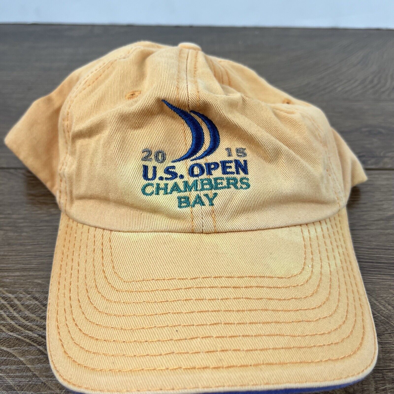 Other 2015 US Open Hat Chambers Bay Cap Orange Hat Adjustable Adul Size ONE SIZE - 5 Thumbnail