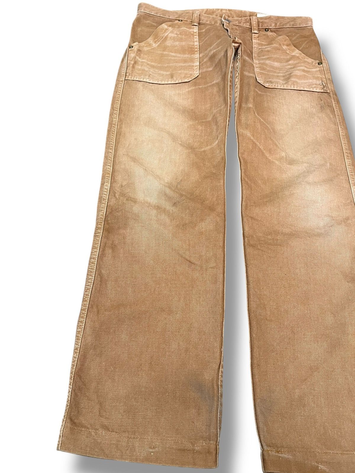 Beauty Beast × Japanese Brand Vintage Medio Quadro Bush Pants Denim Size US 31 - 5 Thumbnail