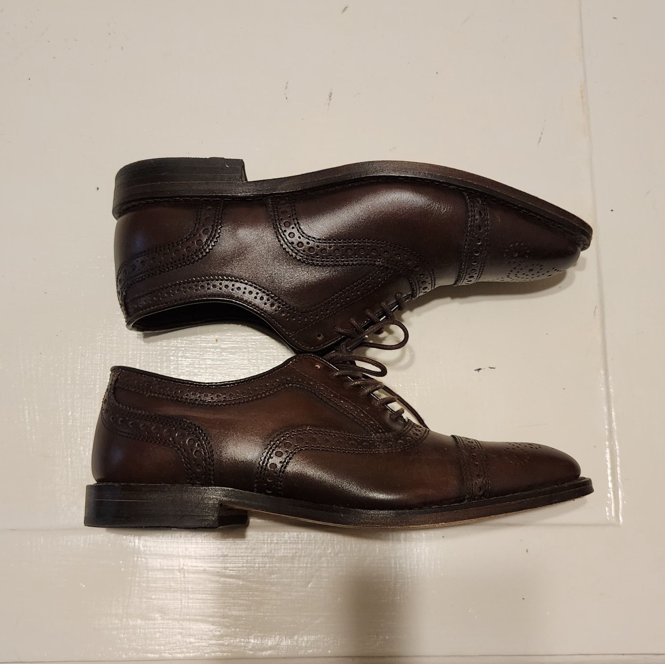 Allen Edmonds Strand Cap-toe Oxford Dress Shoe Size US 7 / EU 40 - 4 Thumbnail