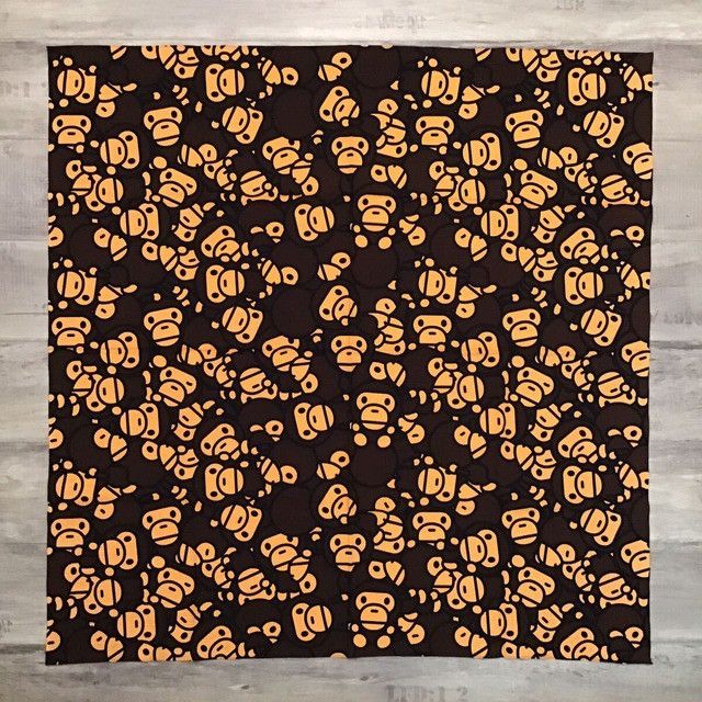 Bape × Nigo 🔥2011 Isetan limited edition🔥 BAPE Milo Furoshiki Cloth APE Size ONE SIZE - 1 Thumbnail