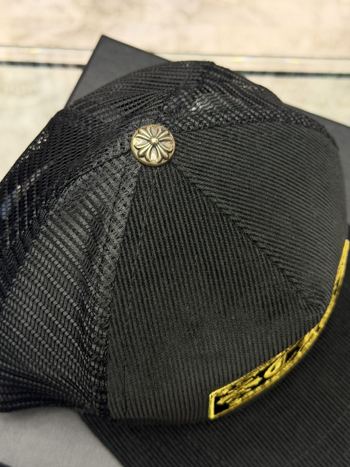 Chrome Hearts Chrome Hearts Hollywood Corduroy Trucker Hat Size ONE SIZE - 7 Thumbnail