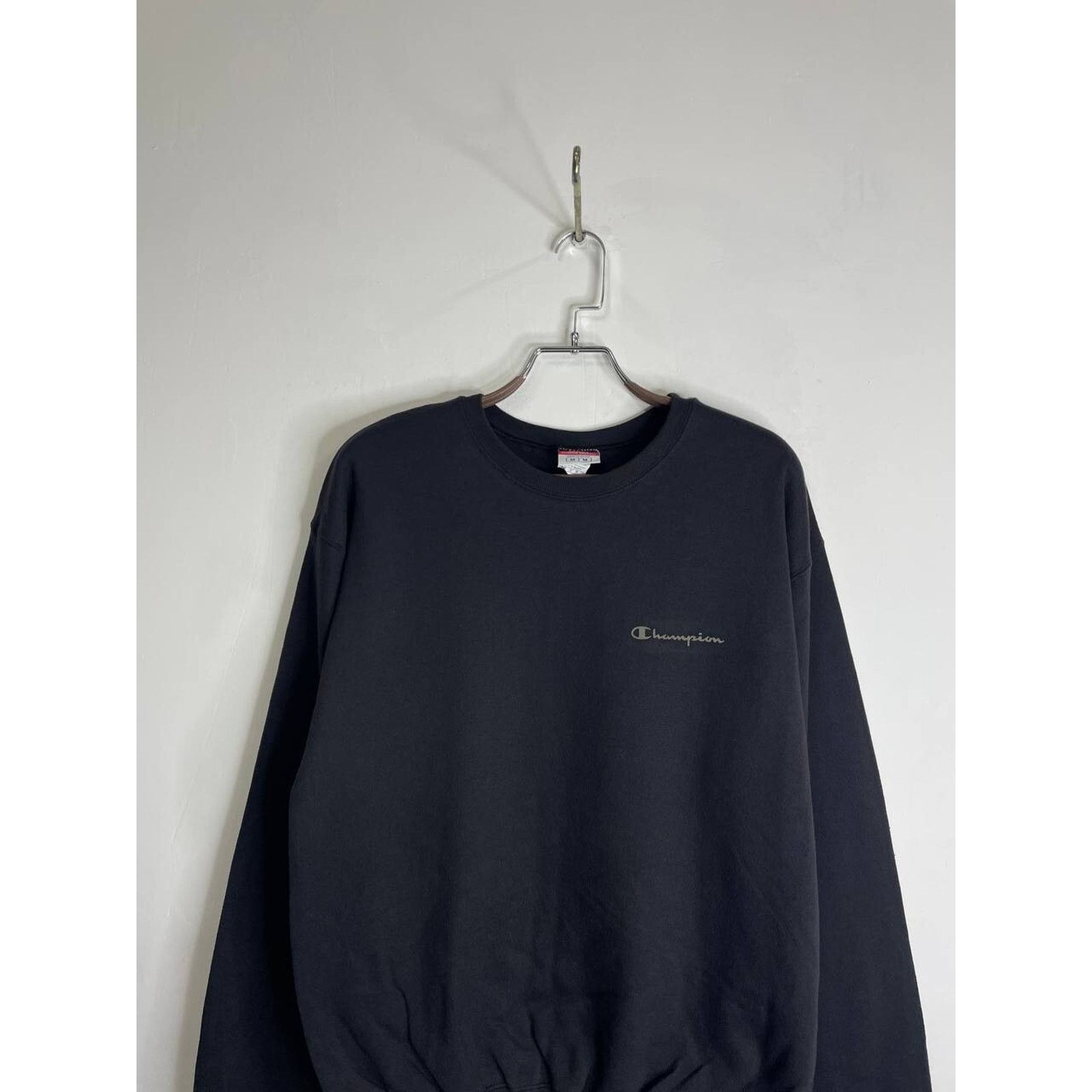 Champion Vintage Champion Black Crewneck Sweatshirt M Size US M / EU 48-50 / 2 - 3 Thumbnail
