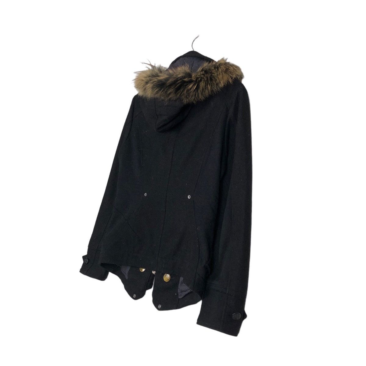 Japanese Brand 🔥BIKER JACKET DOUBLE LAYER PPFM JAPAN MINK FUR HOODIE Size US S / EU 44-46 / 1 - 10 Thumbnail