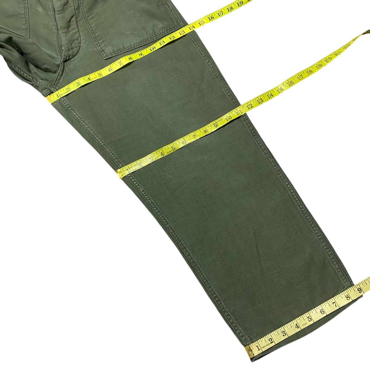 Vintage Vintage OG-107 Sateen US Army Fatigue Pants Size 32" / US 10 / IT 46 - 17 Thumbnail