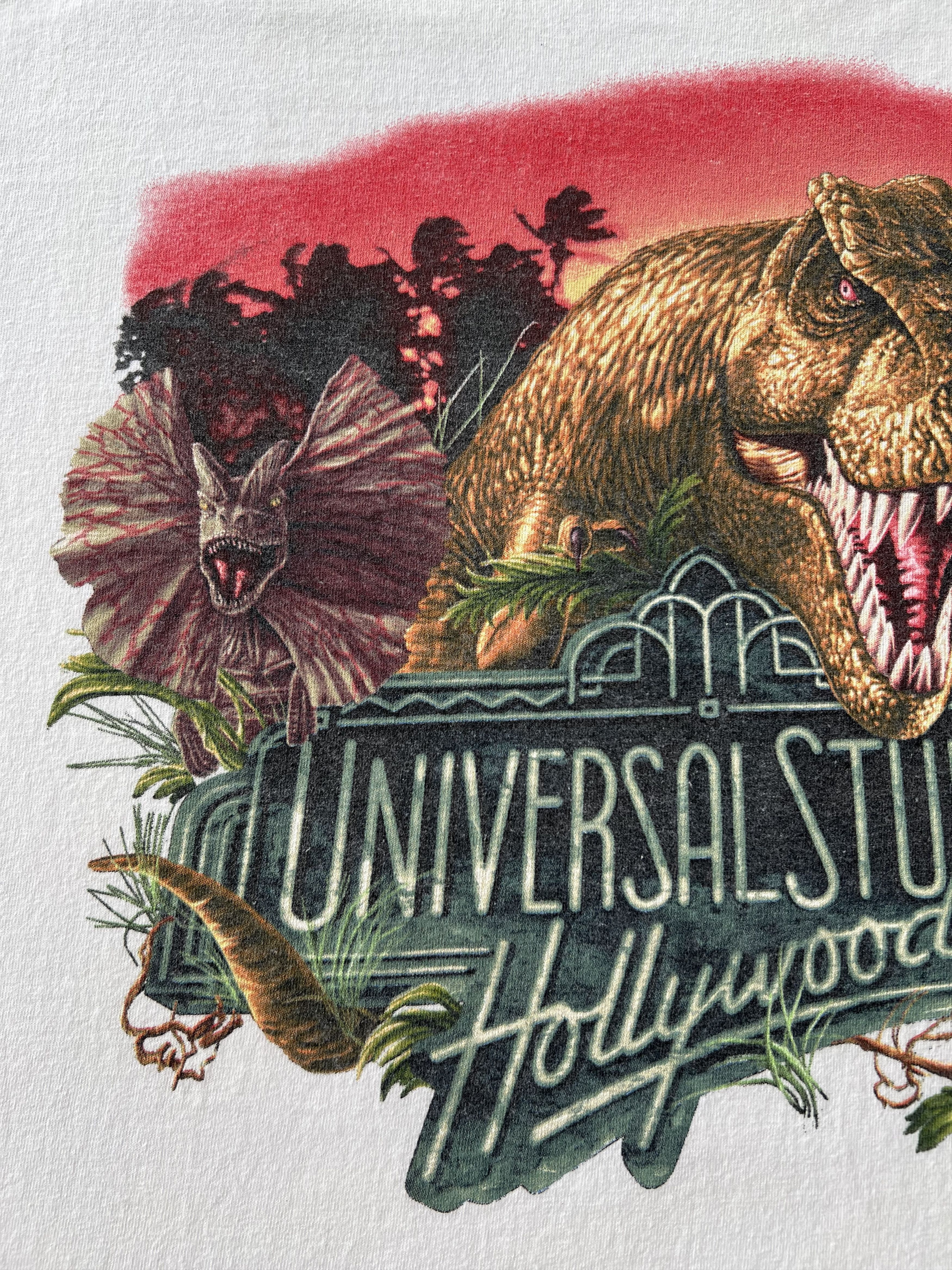 Universal Studios Vintage 90s Jurassic Park Universal Studios Hollywood Movie Size US XXL / EU 58 / 5 - 4 Thumbnail