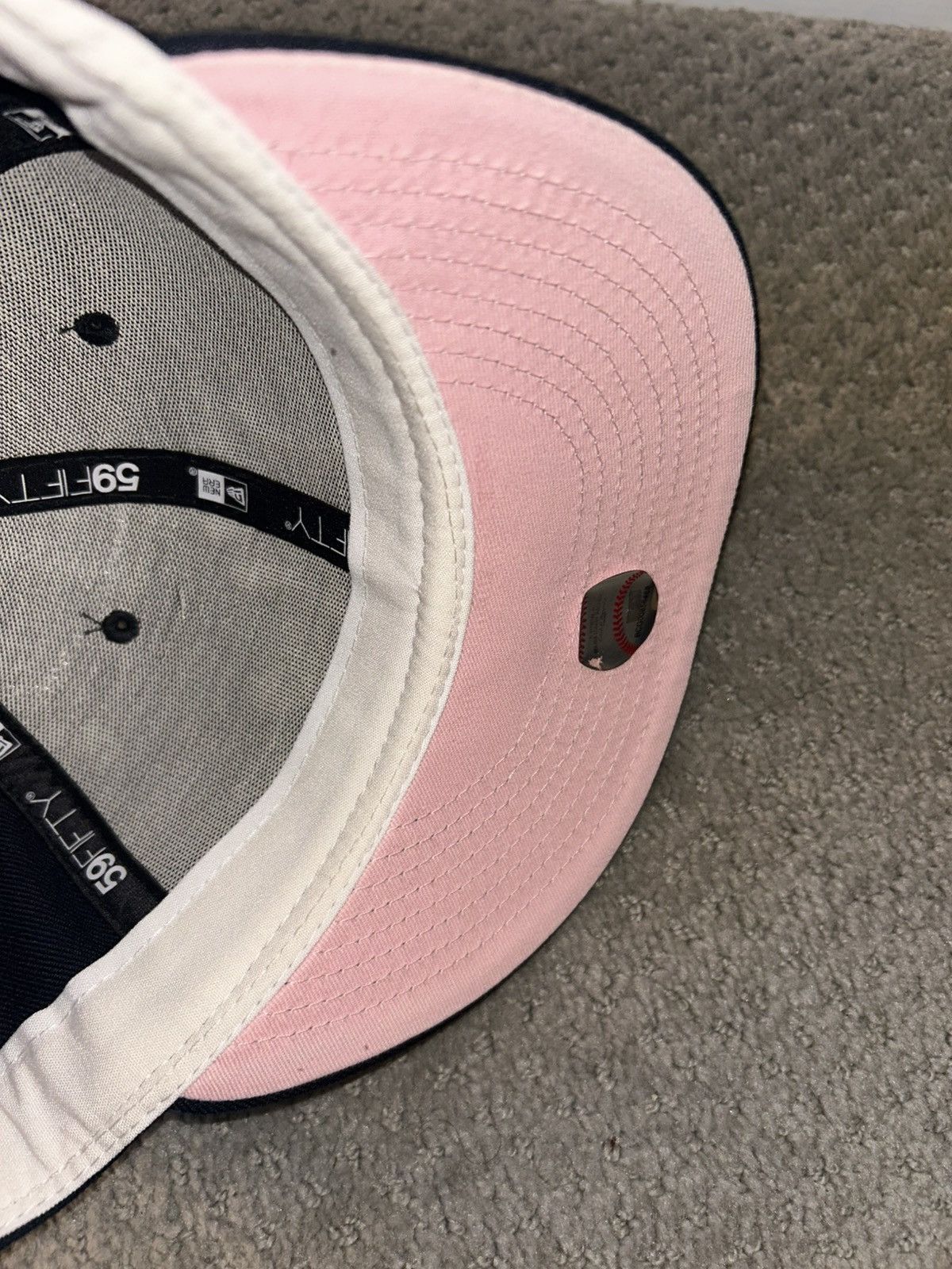 New Era 7 1/2 Side-Patch Yankees New-Era Fitted Size ONE SIZE - 9 Thumbnail
