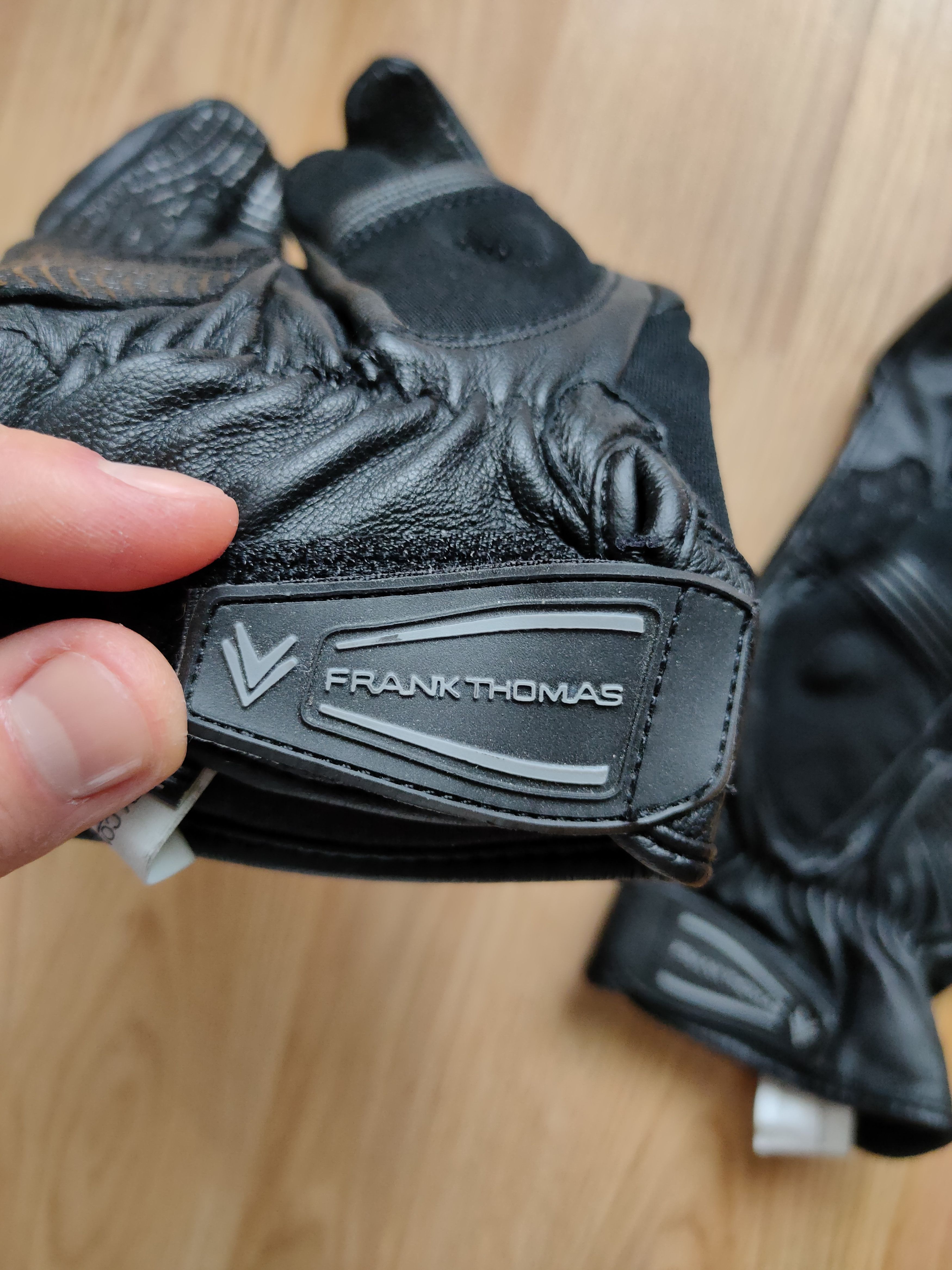 Alpinestars 🔥Frank Thomas Motorcycle Leather Gloves XL Size ONE SIZE - 4 Thumbnail