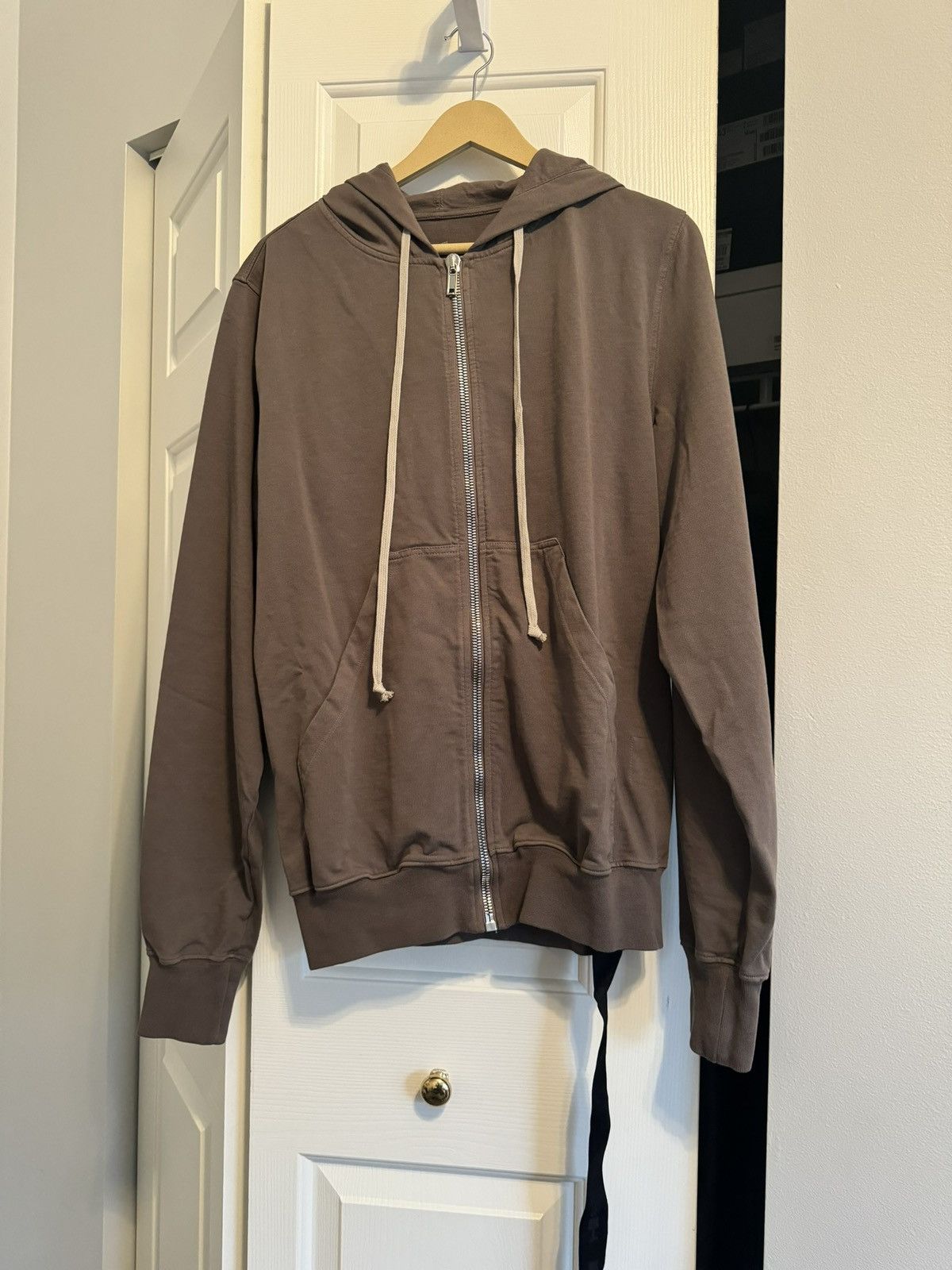 image of Rick Owens Drkshdw Jasons Hoodie In Dust - NWOT in Dust Grey, Men's (Size XL)