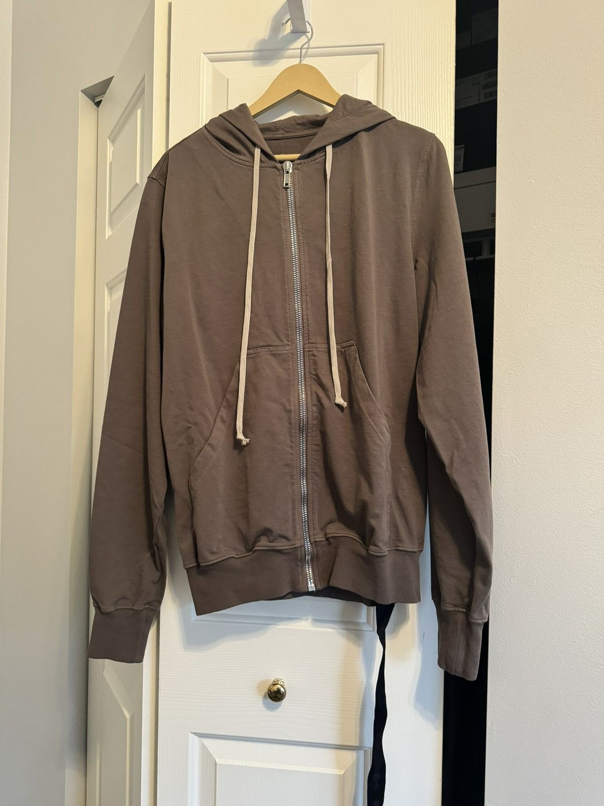 Pre-owned Rick Owens Drkshdw Jasons Hoodie In Dust - In Dust Grey