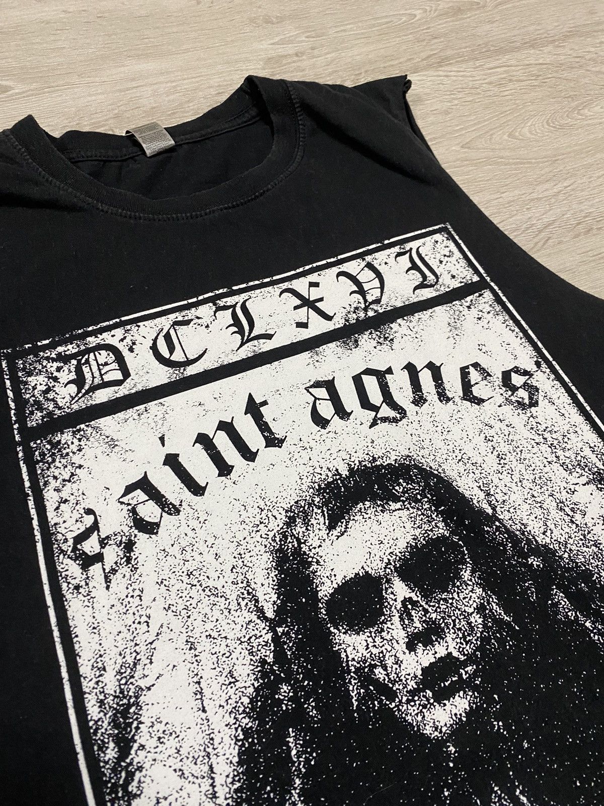 Band Tees Saint Agnes Black Metal tee sz L Size US L / EU 52-54 / 3 - 2 Thumbnail