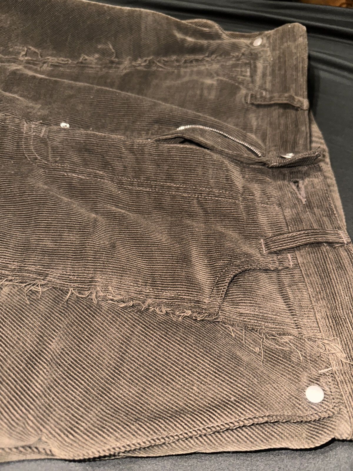 パンツ Vujade LIAM MISDIRECTED CORDUROY JEANS Vuja De Liam Misdirected Corduroy Jeans In Walnut | Grailed