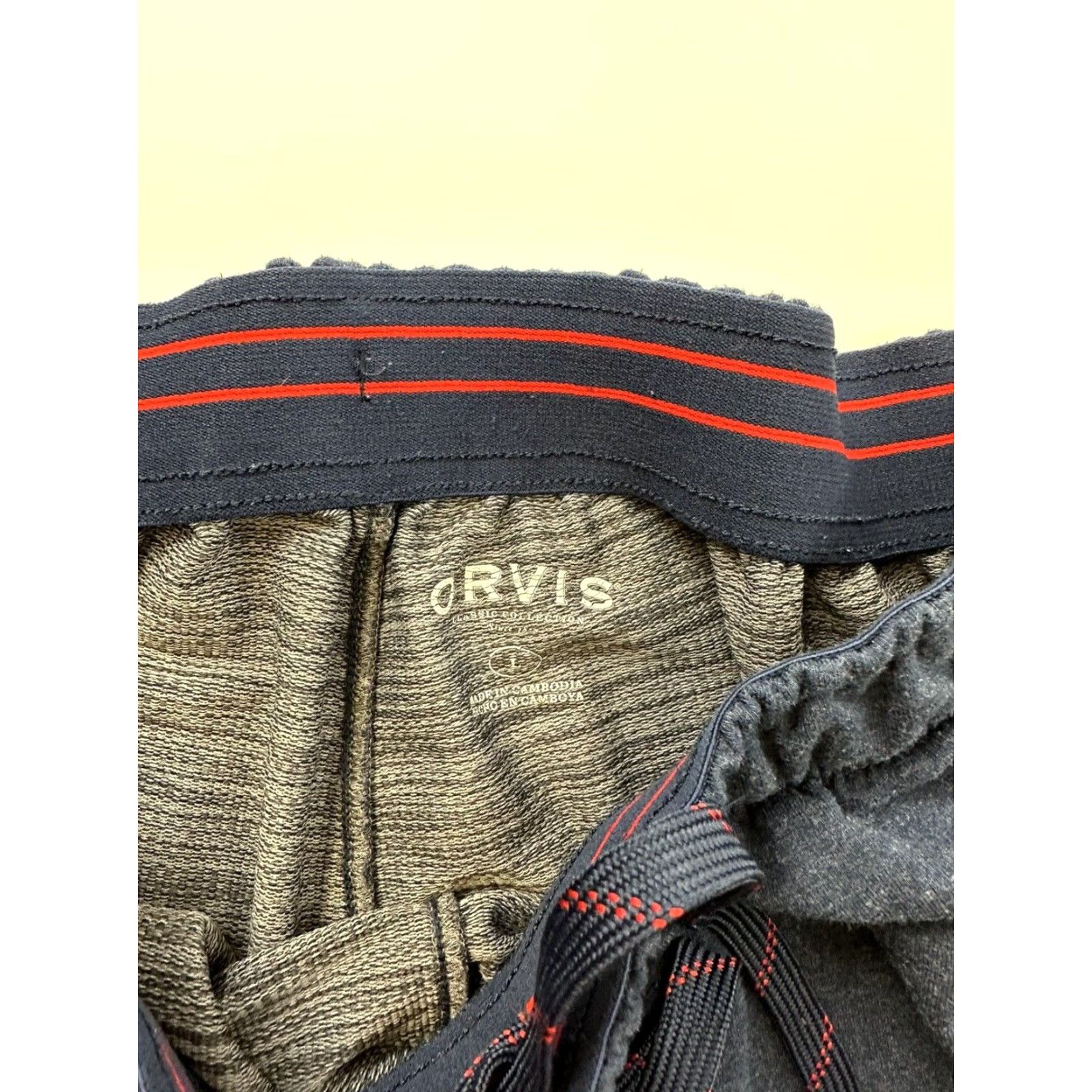 Orvis Orvis Sweatpants Men's Large Blue Cozycore Straight Leg Activewear Size US 33 - 3 Thumbnail