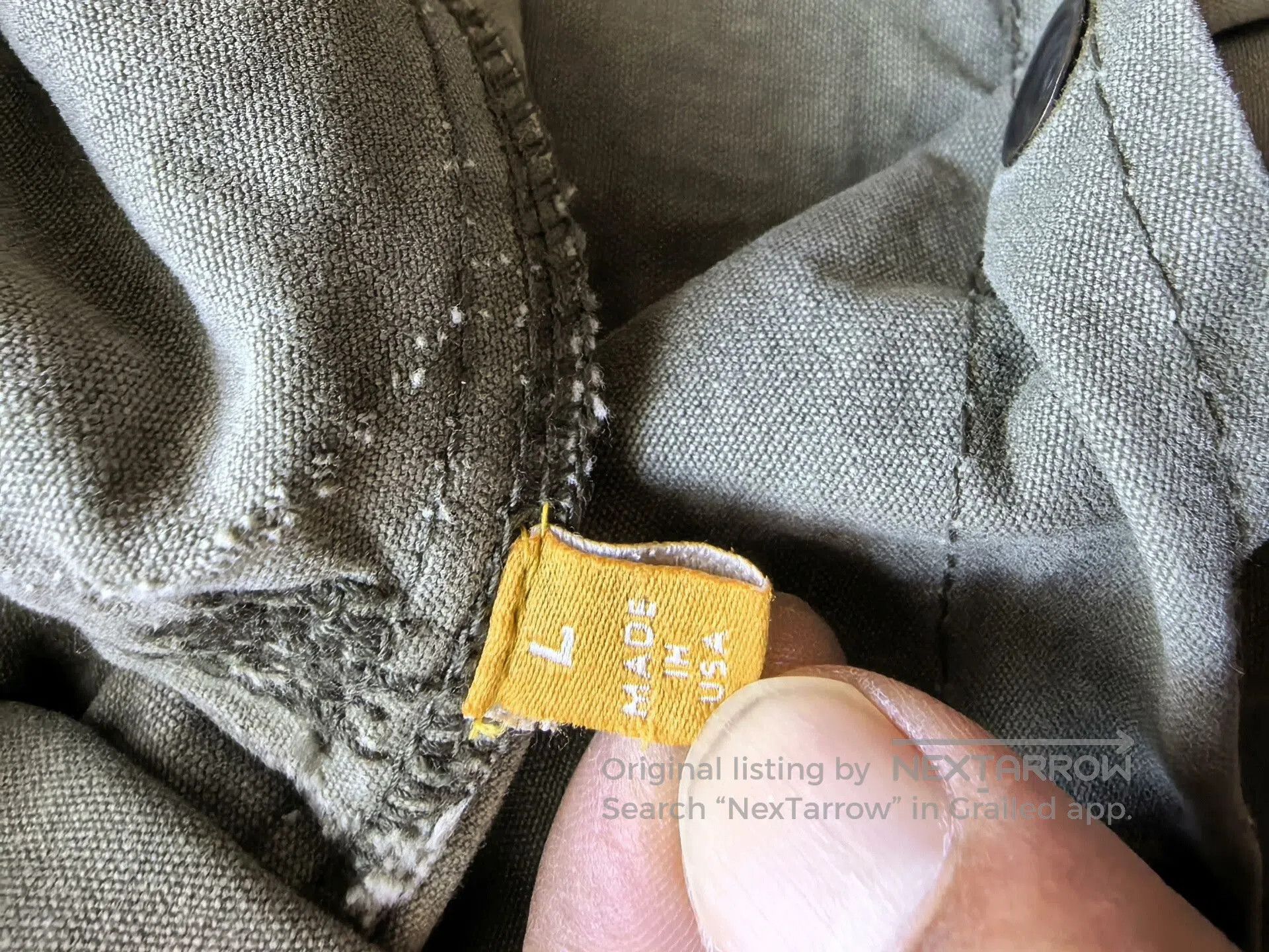 Gallery Dept. gallery dept vintage military style pullover. Size US L / EU 52-54 / 3 - 4 Thumbnail