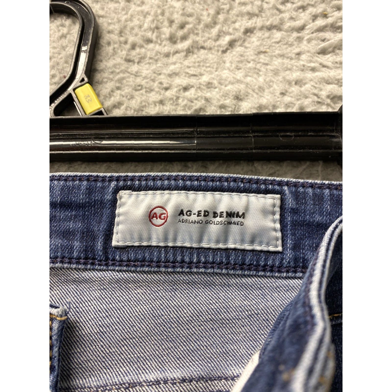 Vintage VINTAGE Adriano Goldschmied Jeans Women’s 28x2 High Rise Skinny Denim Blue 2010s Slim Fit Size 30" / US 8 / IT 44 - 3 Thumbnail