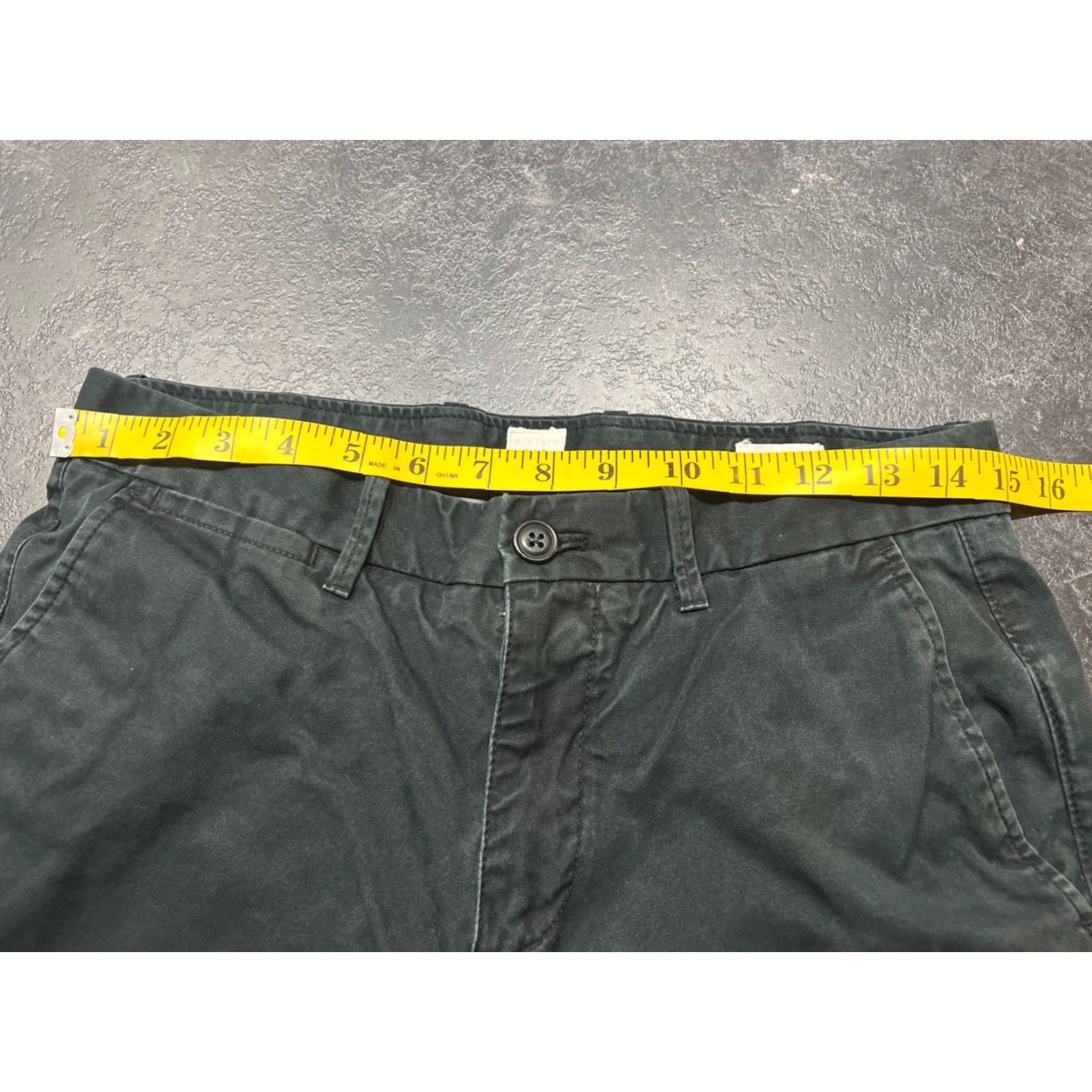 Gap Gap Men's Skinny Chinos Pants 29x34 Black Slim Fit Tapered Casual Workwear Size US 29 - 3 Thumbnail