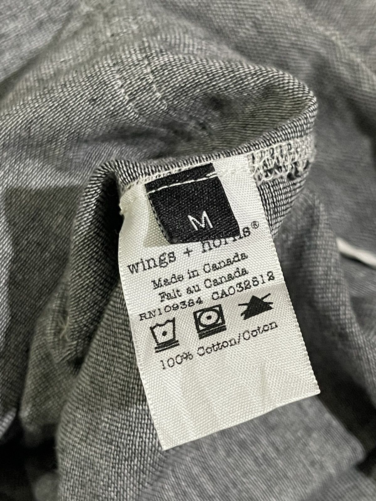 Wings + Horns Wing + Horns Grey Research Cardigan Size US M / EU 48-50 / 2 - 9 Thumbnail