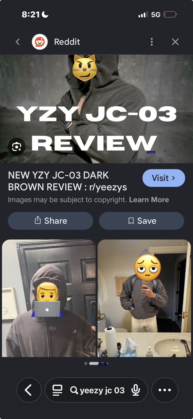 Yeezy Jc-03 s1 yeezy no longer on yzy.com SHIPSDAYOF Size US M / EU 48-50 / 2 - 4 Thumbnail