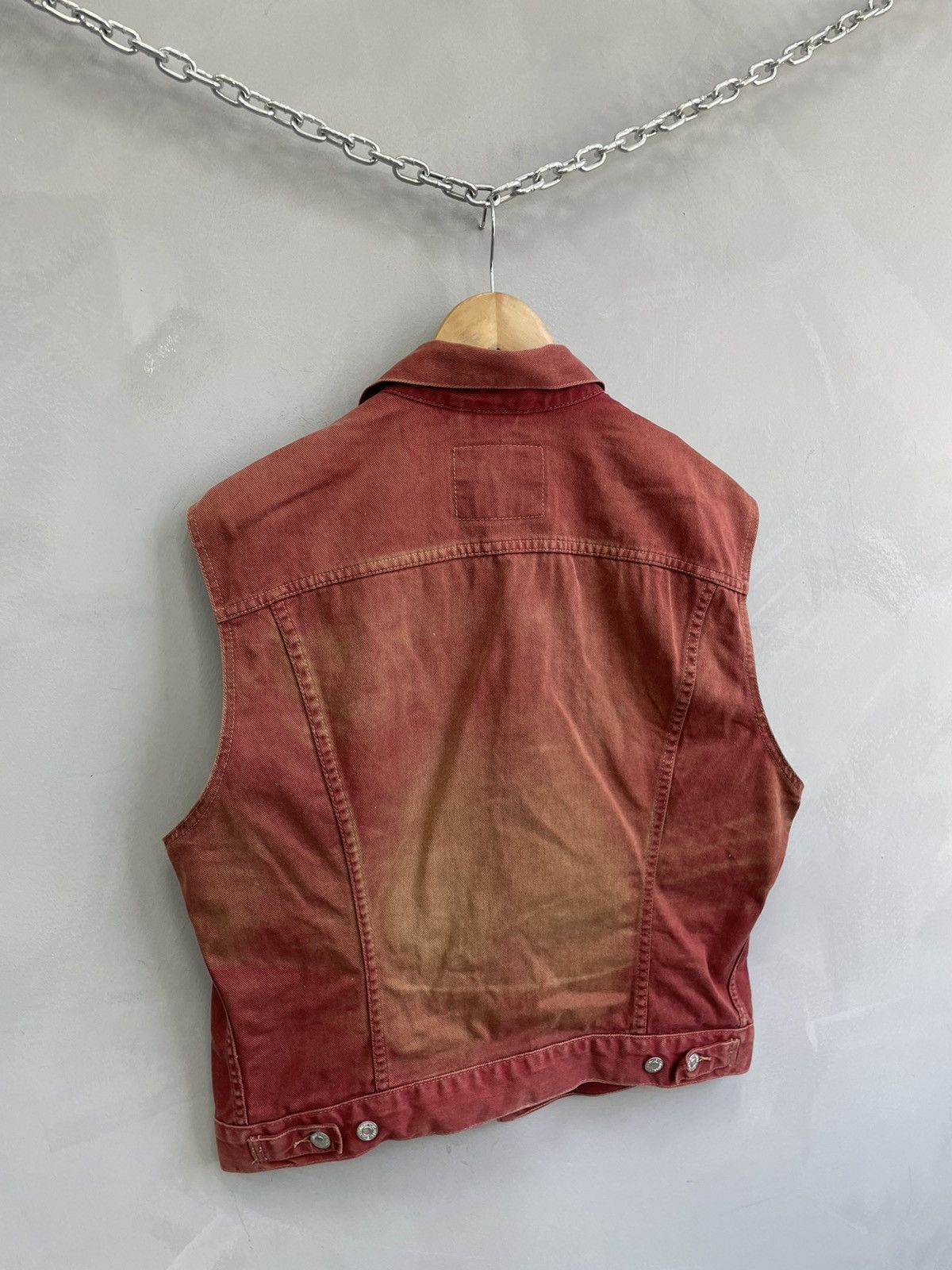 Levi's Rare 90s Levis white tab trucker jacket jacket type 1 Size US M / EU 48-50 / 2 - 10 Thumbnail