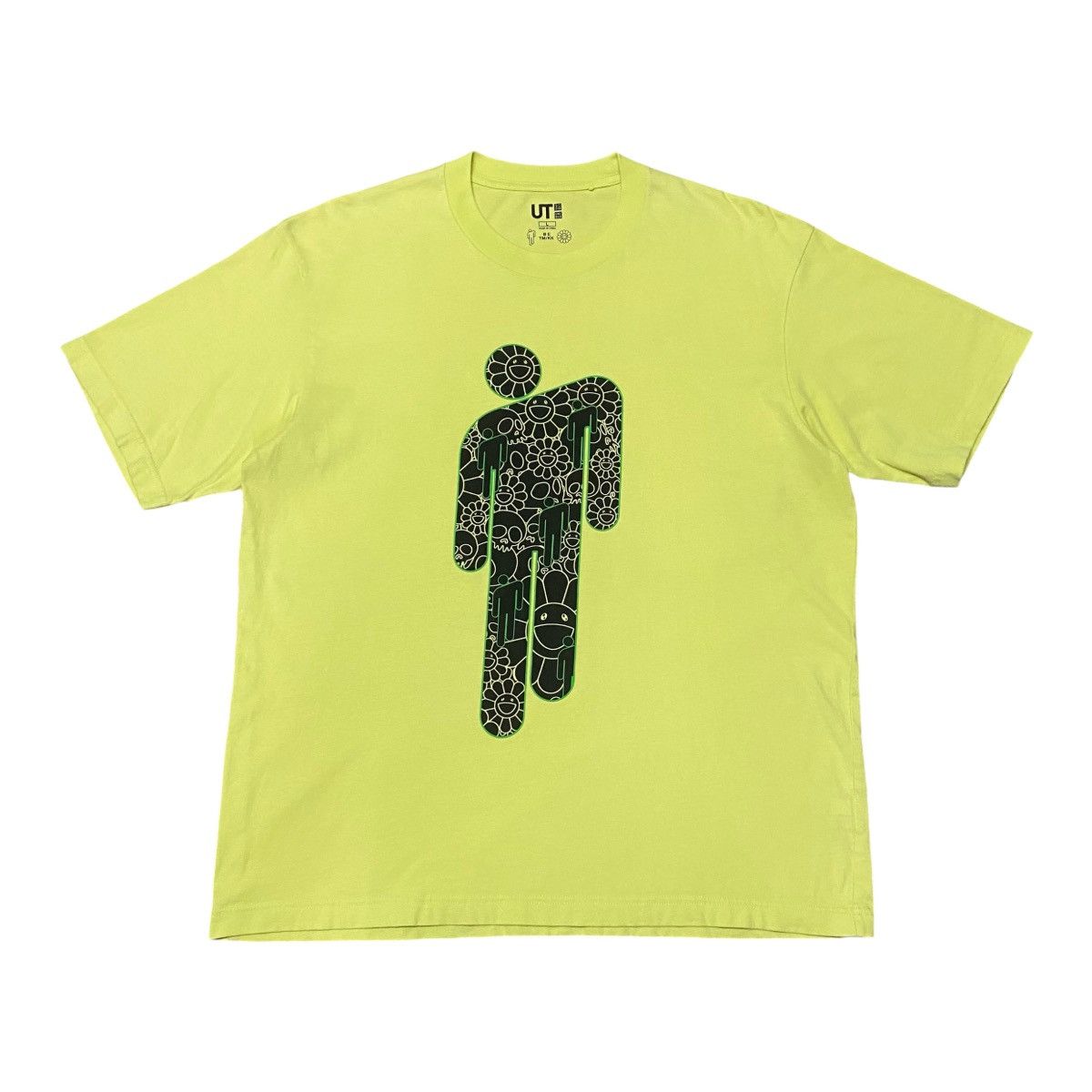 Billie Eilish × Japanese Brand × Takashi Murakami TAKASHI MURAKAMI X BILLIE EILISH COLLAB STREETWEAR T SHIRT Size US L / EU 52-54 / 3 - 1 Thumbnail