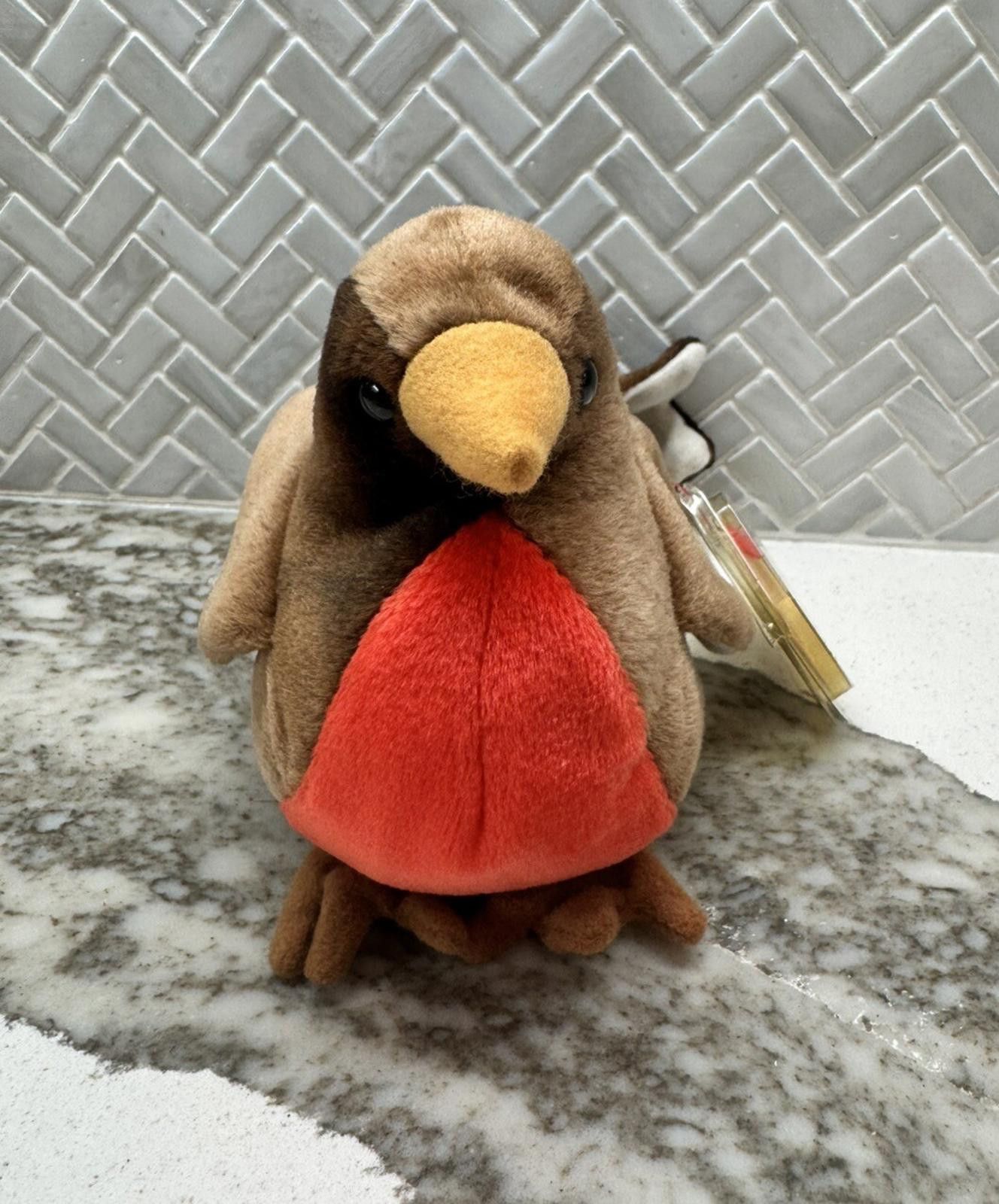Tyler The Creator TY Inc. EARLY THE ROBIN BIRD BEANIE BABY RETIRED BEANIES Size ONE SIZE - 2 Thumbnail