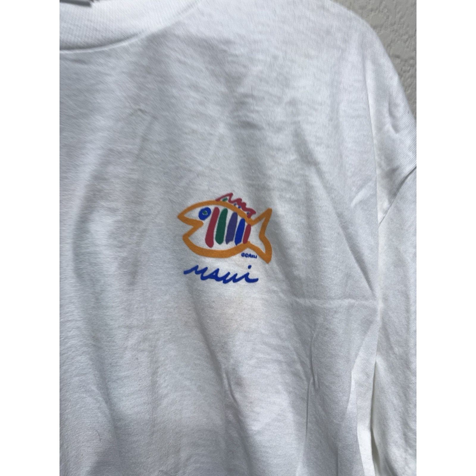 Other Sgt Leisure Maui Long Sleeve T Shirt Vintage 80s NOS Size US XL / EU 56 / 4 - 4 Thumbnail