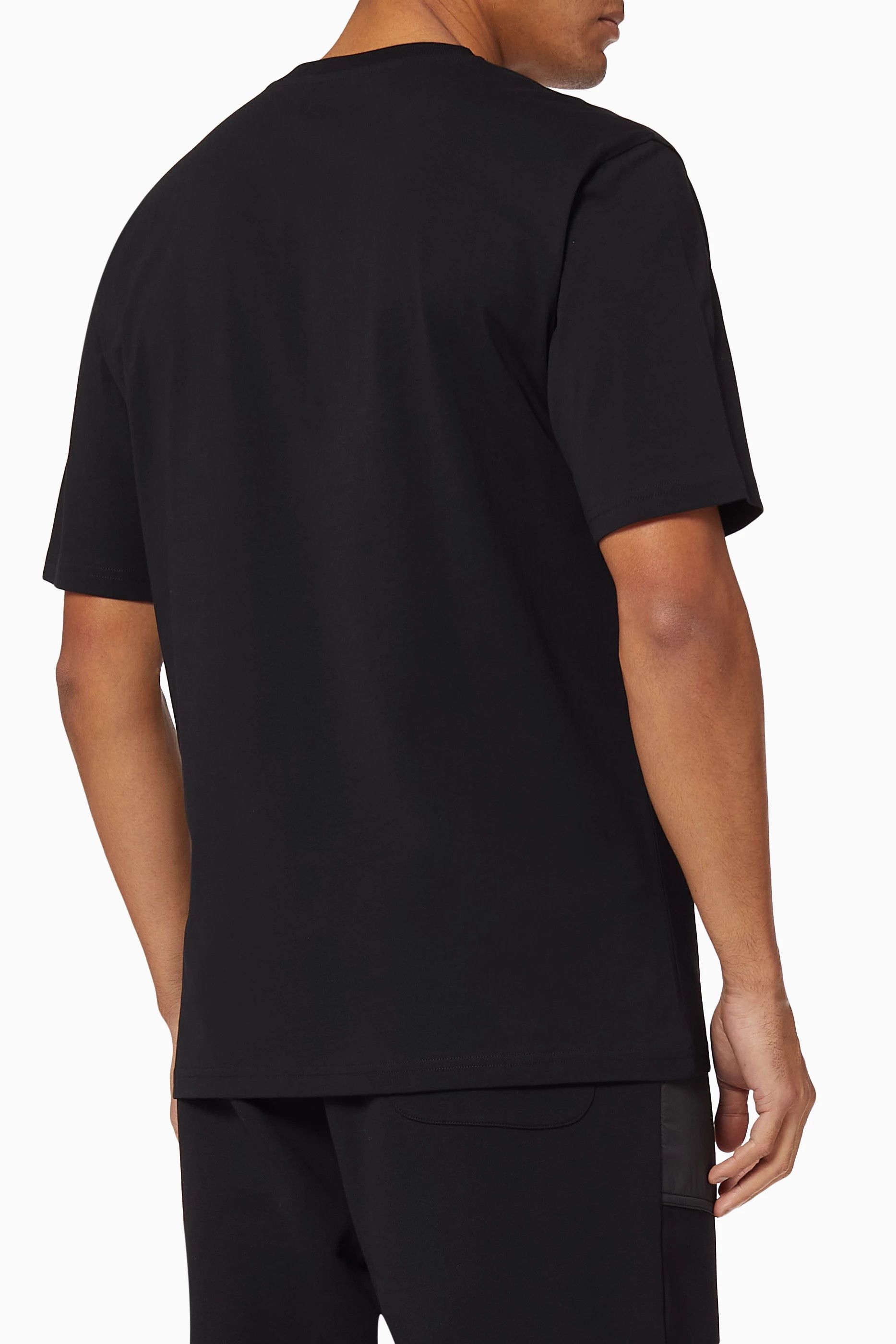 Moschino o1y0225 Logo T-Shirt in Black Size US M / EU 48-50 / 2 - 4 Thumbnail