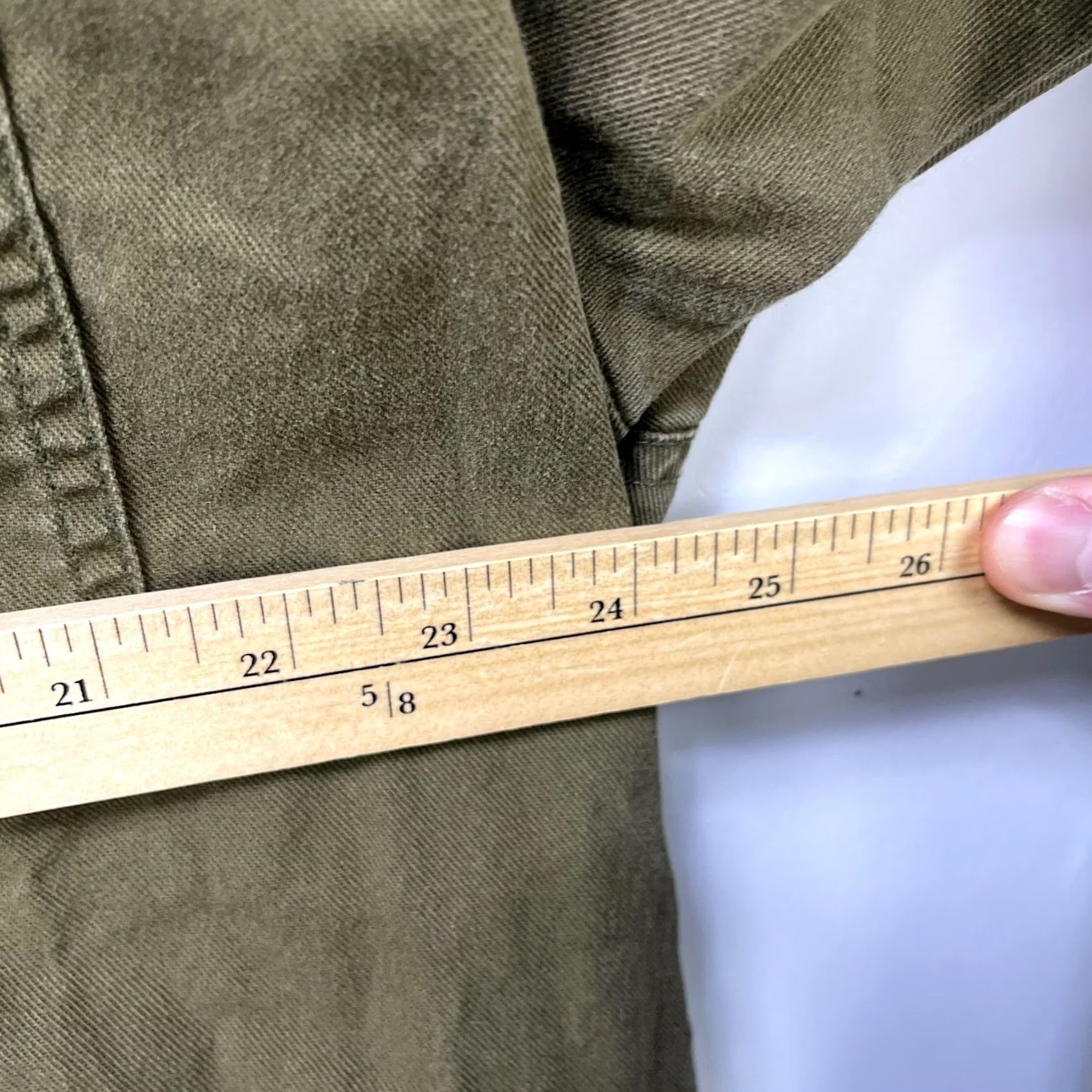 Levi's VINTAGE Levi's Button-Up Shirt XL Green 90s USA Western Long Sleeve Casual Mens Regular Cotton Pockets Size US XL / EU 56 / 4 - 7 Thumbnail