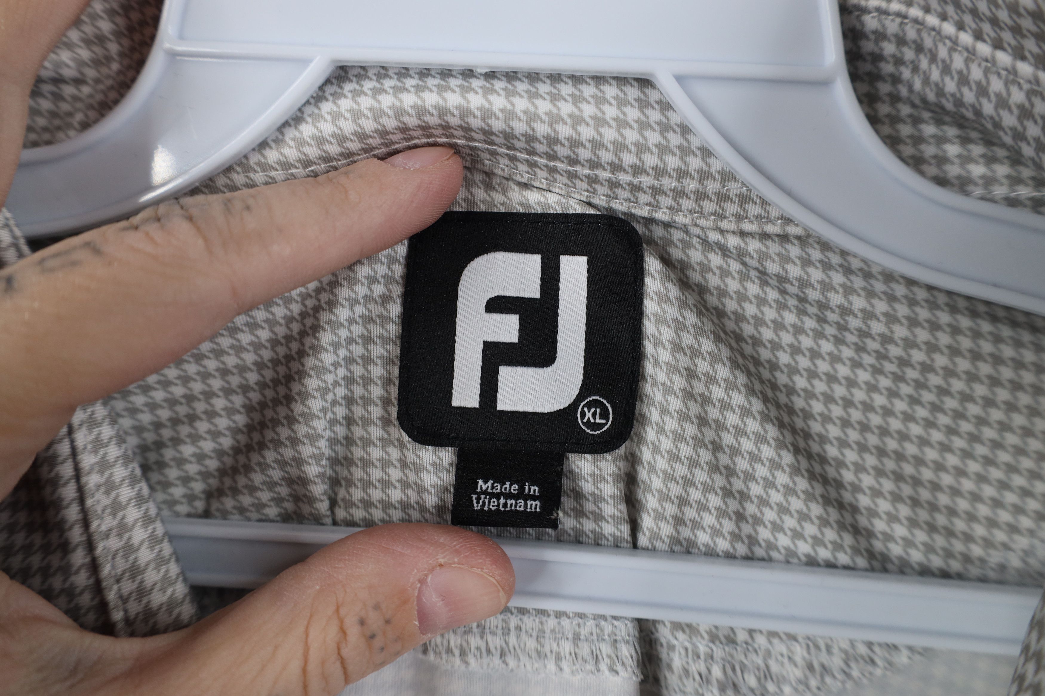 Footjoy FootJoy Stretch Short Sleeve Collared Golf Polo Shirt Gray Size US XL / EU 56 / 4 - 6 Thumbnail