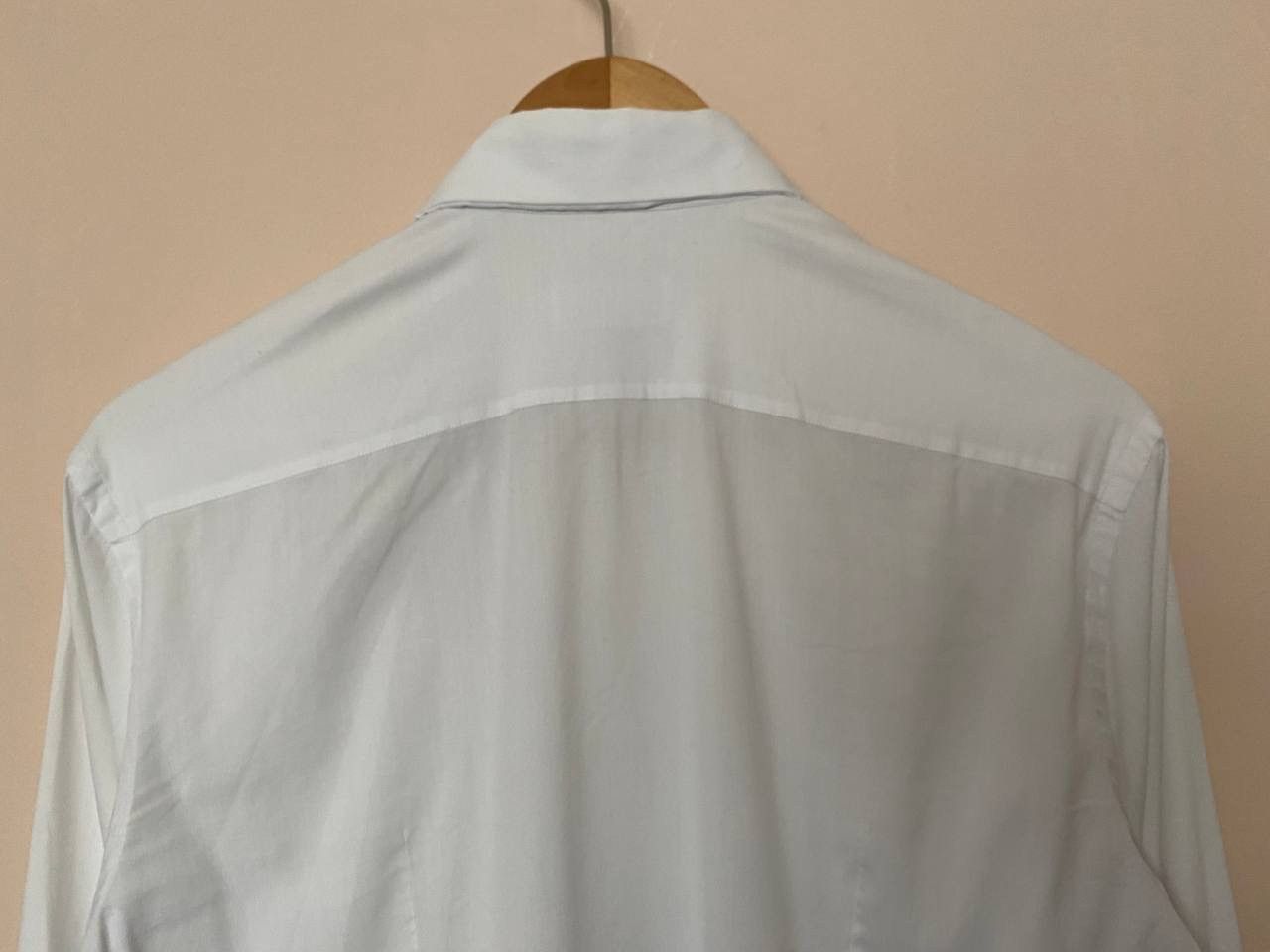 Prada 🤍PRADA Shirt stretch Button Up Long Sleeve Top White Size US M / EU 48-50 / 2 - 6 Thumbnail