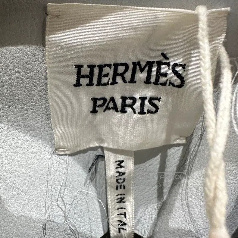 Hermes Hermes Plaid leather jacket Size XS / US 0-2 / IT 36-38 - 3 Thumbnail