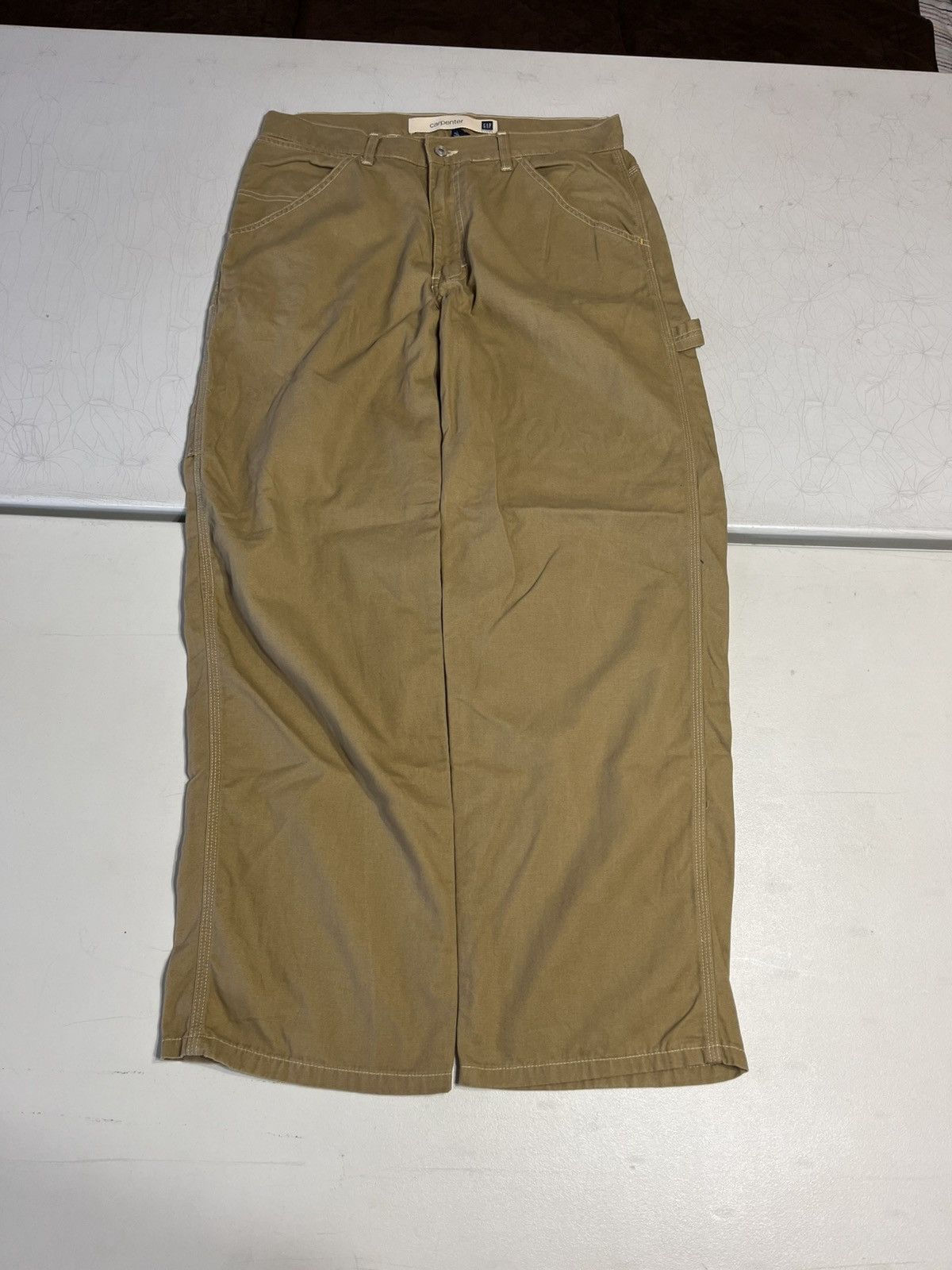 Gap × Vintage Vintage gap carpenter wide leg pants Size US 34 / EU 50 - 1 Thumbnail