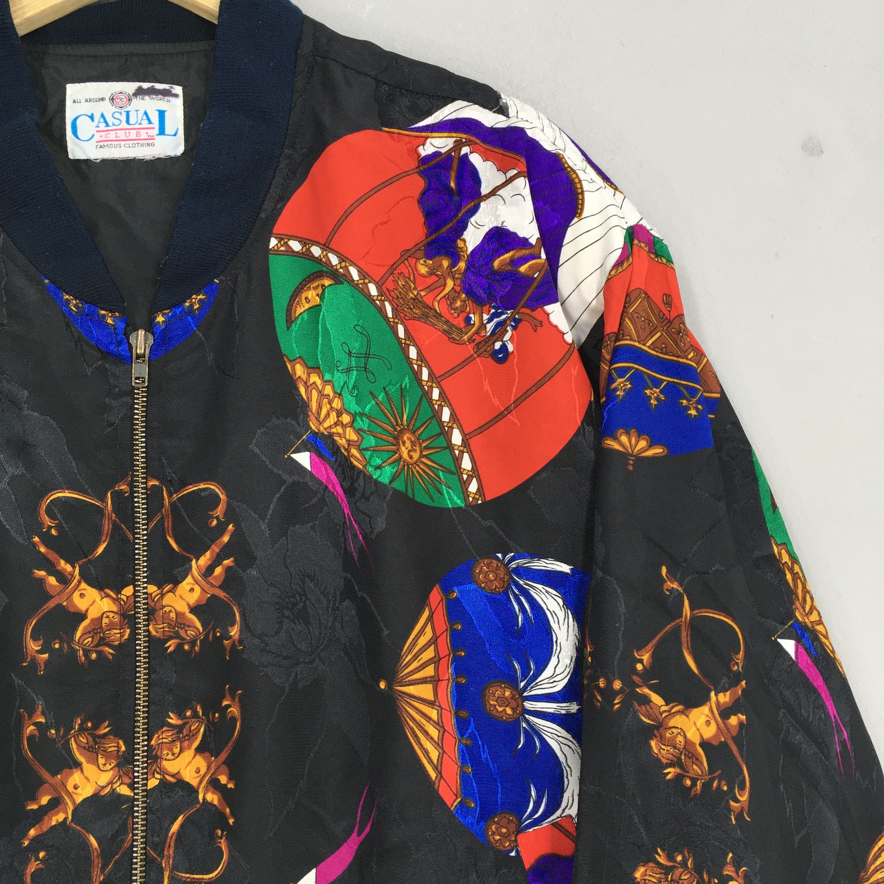 Vintage Vintage 90's Hot Air Balloon Royalty Baroque Jacket XXLarge Size US XXL / EU 58 / 5 - 2 Thumbnail