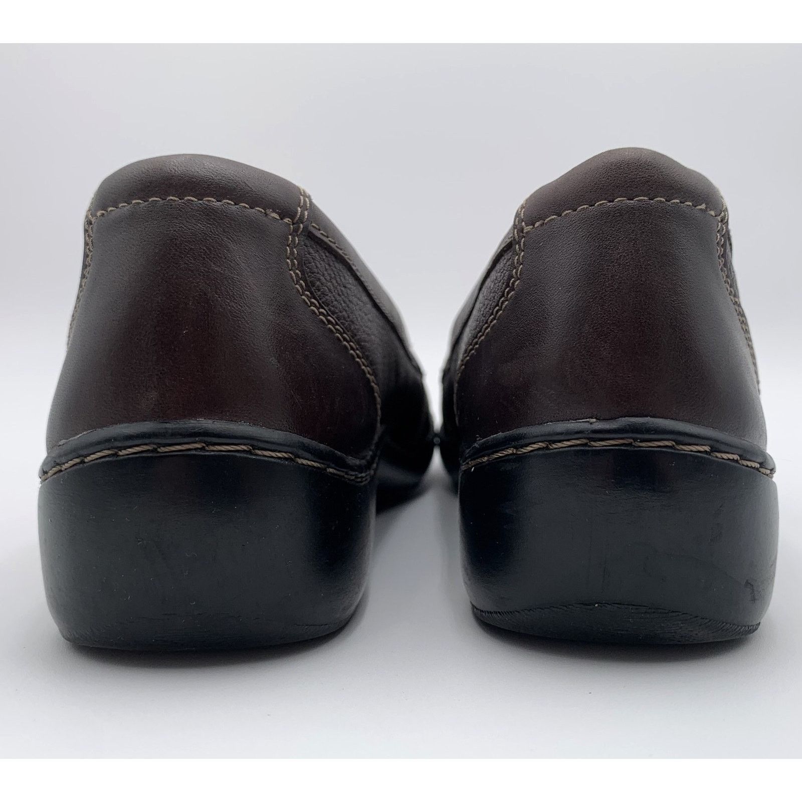 Clarks Clarks Collection Cora Brown Leather Loafers Women’s 7.5 M Size US 7.5 / IT 37.5 - 8 Thumbnail