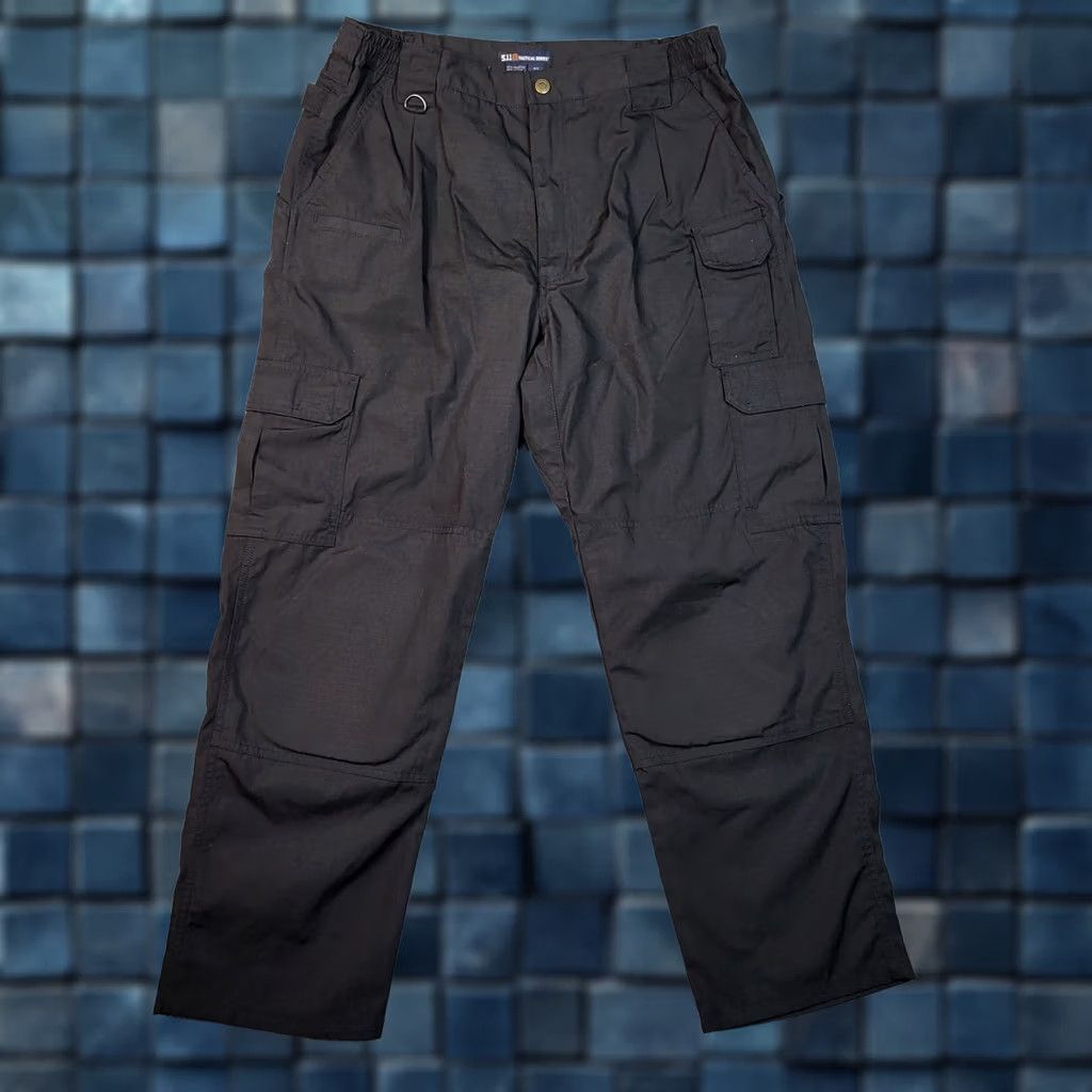 Vintage 5.11 Tactical Mens Black Outdoor Cargo Hiking Pants - US 36x29 Size US 36 / EU 52 - 1 Thumbnail