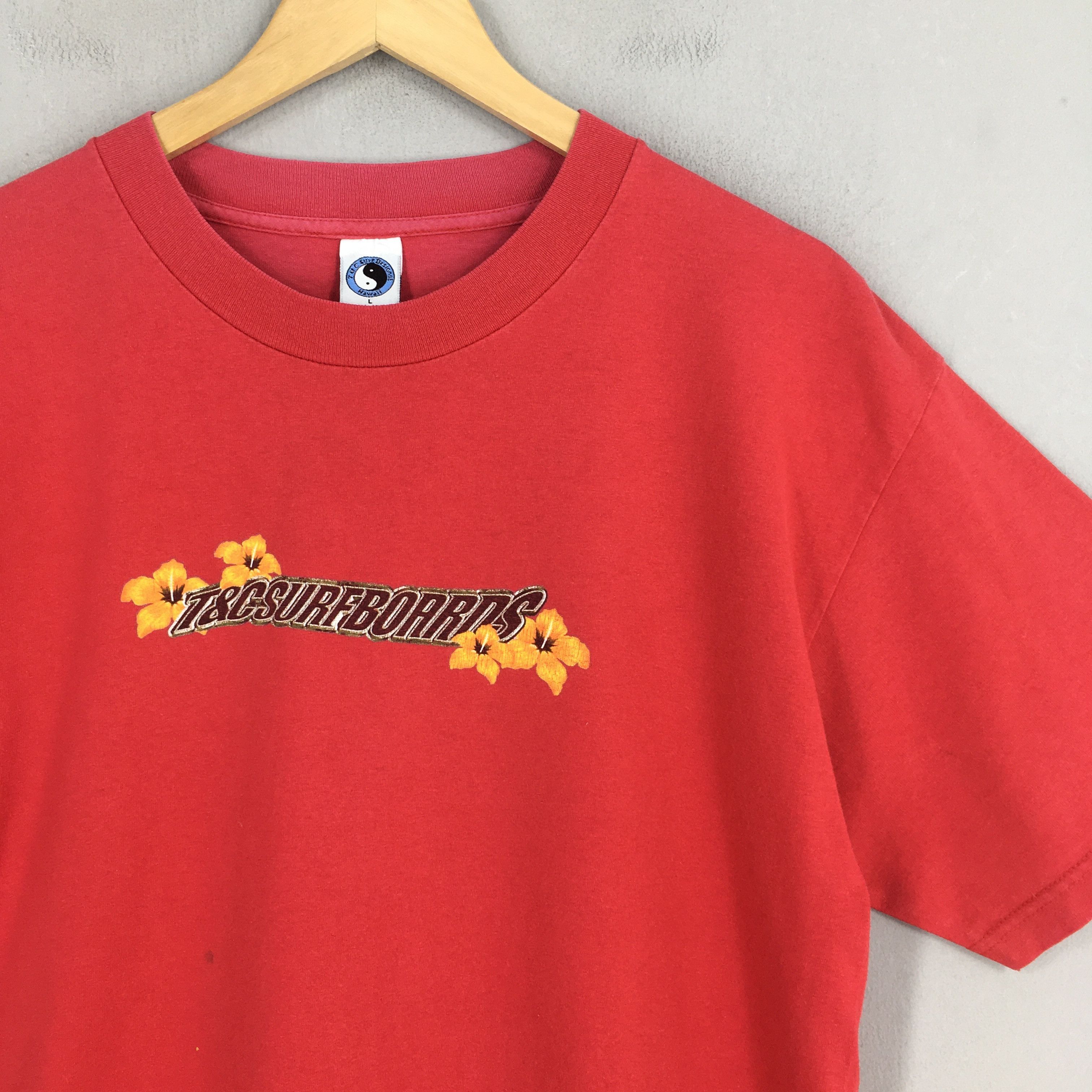 Other Vintage 90's T&C Surf Design Hawaiian T shirt Large Size US L / EU 52-54 / 3 - 4 Thumbnail