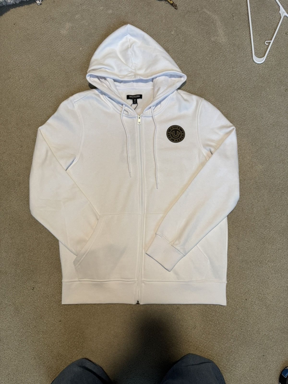True Religion White True Religion Zip-Up Size US XL / EU 56 / 4 - 2 Thumbnail