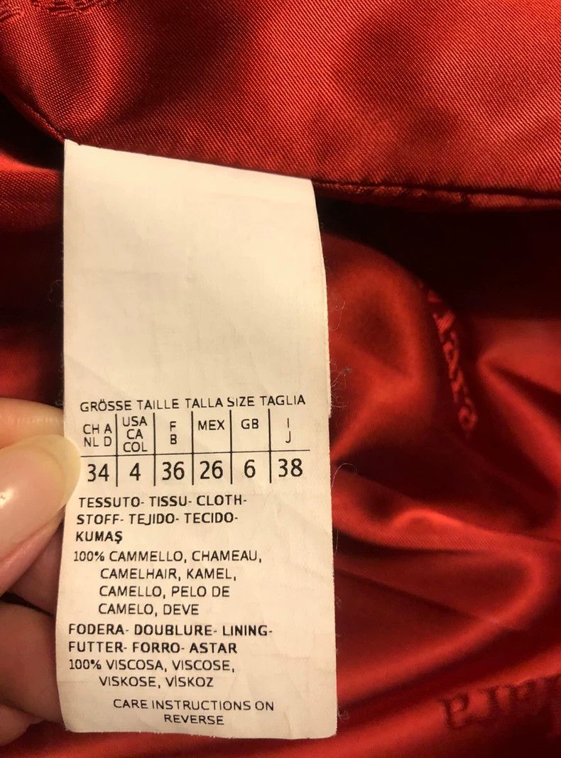 Max Mara Max Mara Bathrobe Coat Red Size S / US 4 / IT 40 - 7 Thumbnail