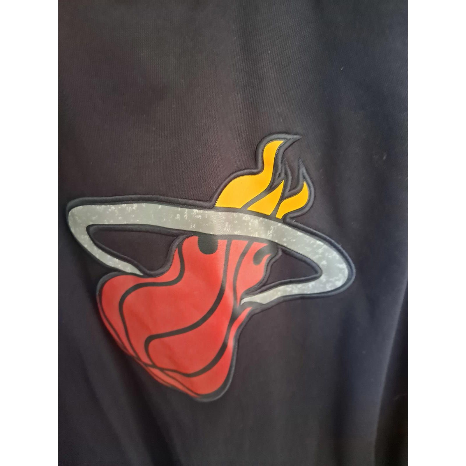 Adidas Adidas Miami Heat Basketball Hoodie Size XL Size US XL / EU 56 / 4 - 4 Thumbnail