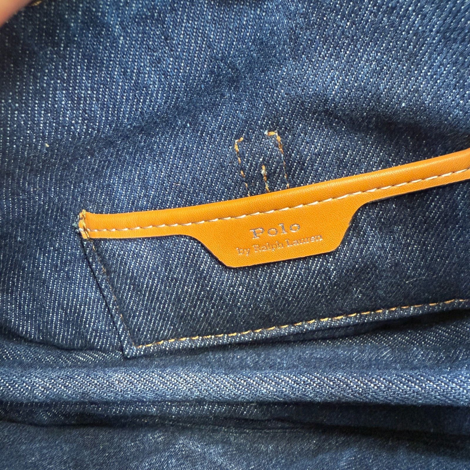 Ralph Lauren Ralph Lauren Polo ID Denim Mini Shoulder Bag Size ONE SIZE - 11 Thumbnail
