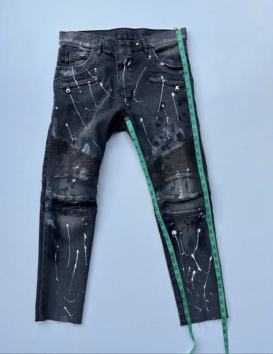 Balmain Balmain bikers painter jeans Size US 30 / EU 46 - 10 Thumbnail