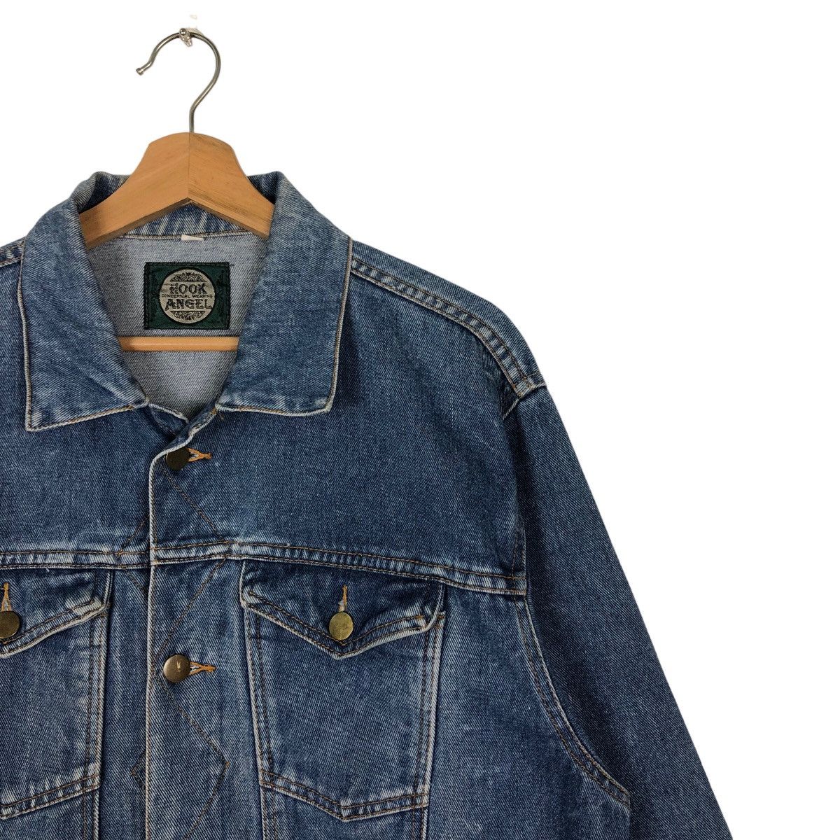 Japanese Brand 🔥90’s Hook Angel Trucker Denim Jacket Hysteric Glamour Size US M / EU 48-50 / 2 - 6 Thumbnail