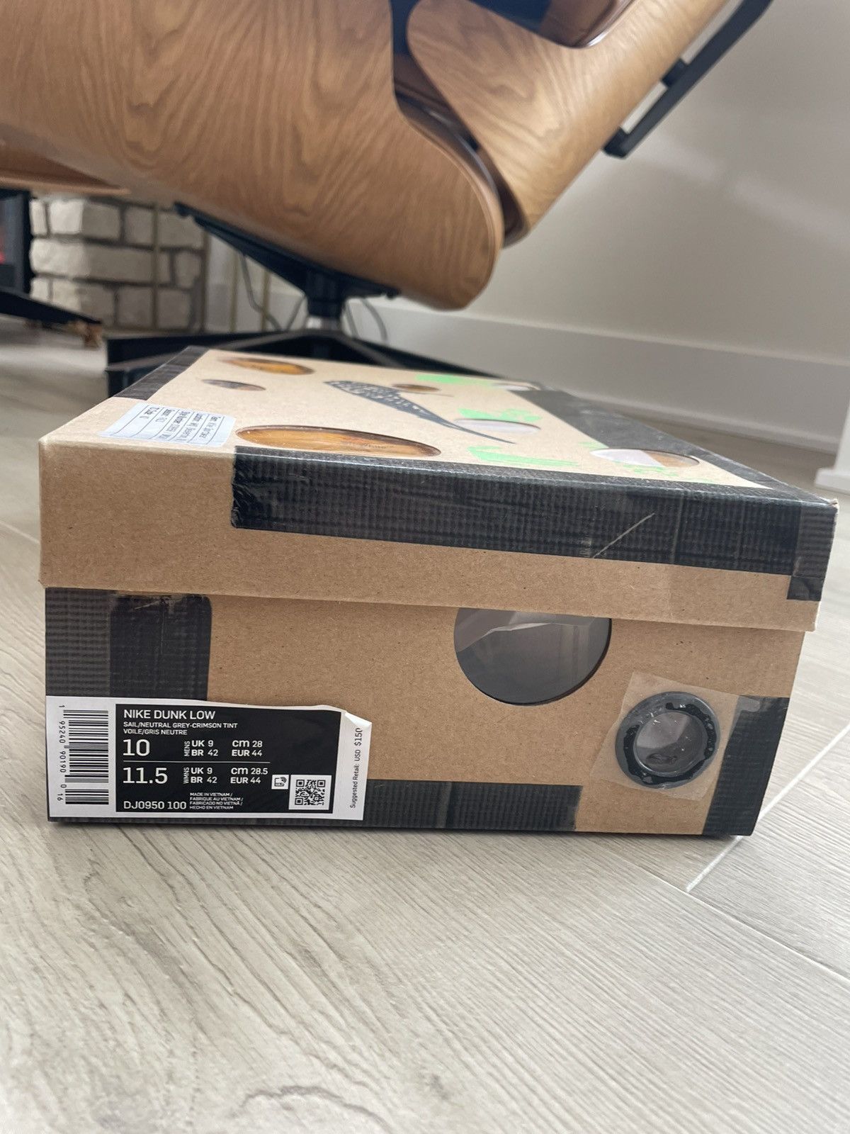 Nike × Off-White Nike X OFF-WHITE Dunk Lot 12 Size US 10 / EU 43 - 14 Thumbnail