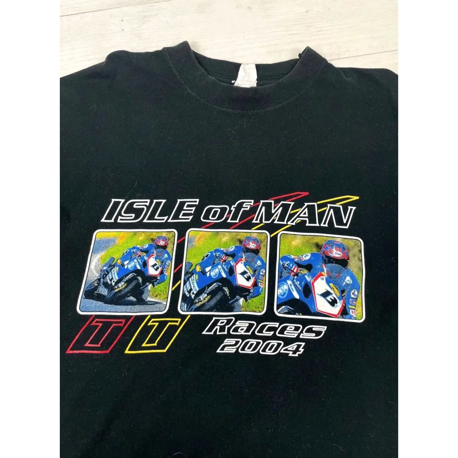 Vintage VINTAGE Isle Of Man Races 2004 T-Shirt Racing Men 2XL Black Shirt Mens 2XL Black Size US XXL / EU 58 / 5 - 4 Thumbnail