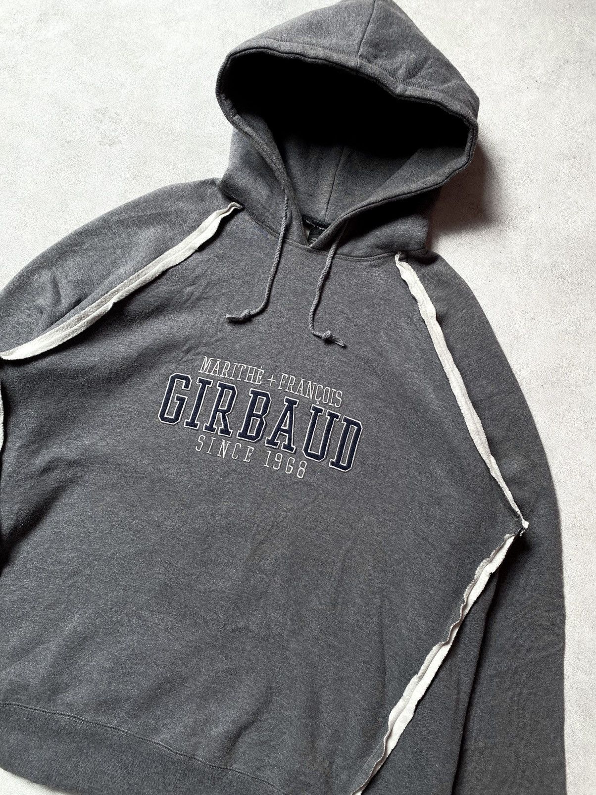 Marithe + Francois Girbaud MARITHE FRANCOIS GIRBAUD REWORK STYLE HOODIE Size US XL / EU 56 / 4 - 3 Thumbnail